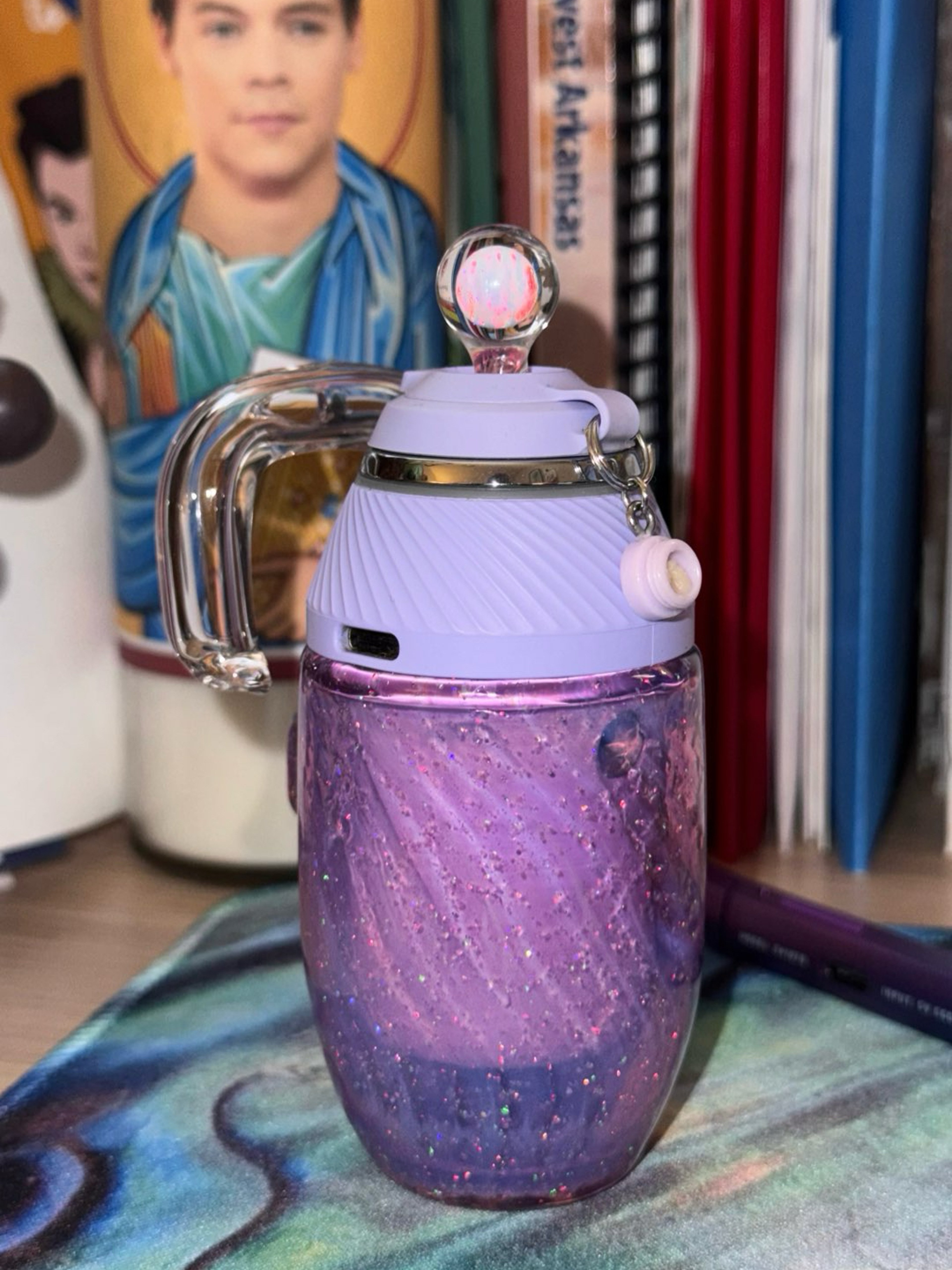 Preview pic of Coopers Glass Puffco Proxy Puffer- Crushed Opal/Royal Jelly