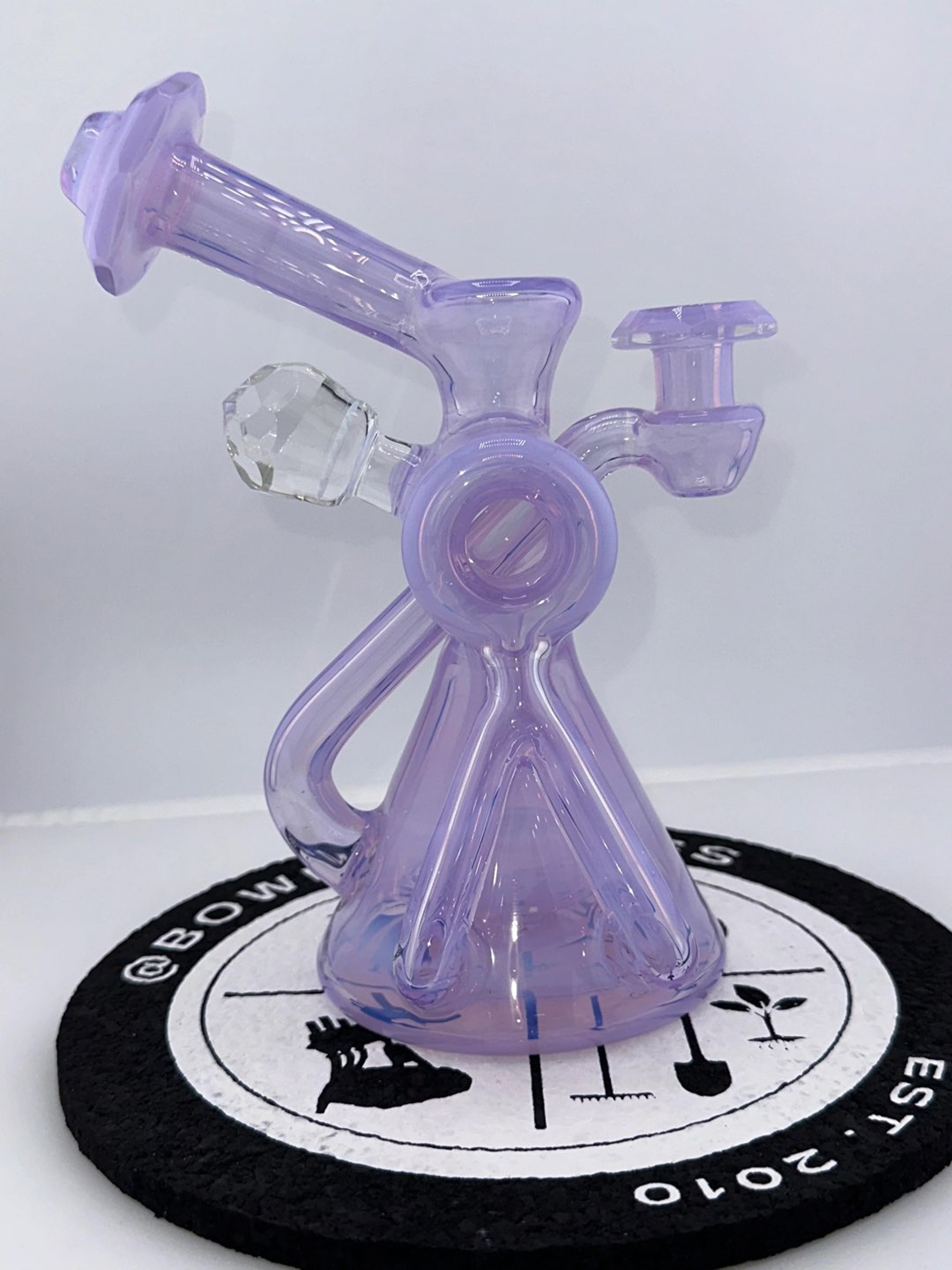 Preview pic of Bowman Glass Faceted V5 Quad Dumper 10mm