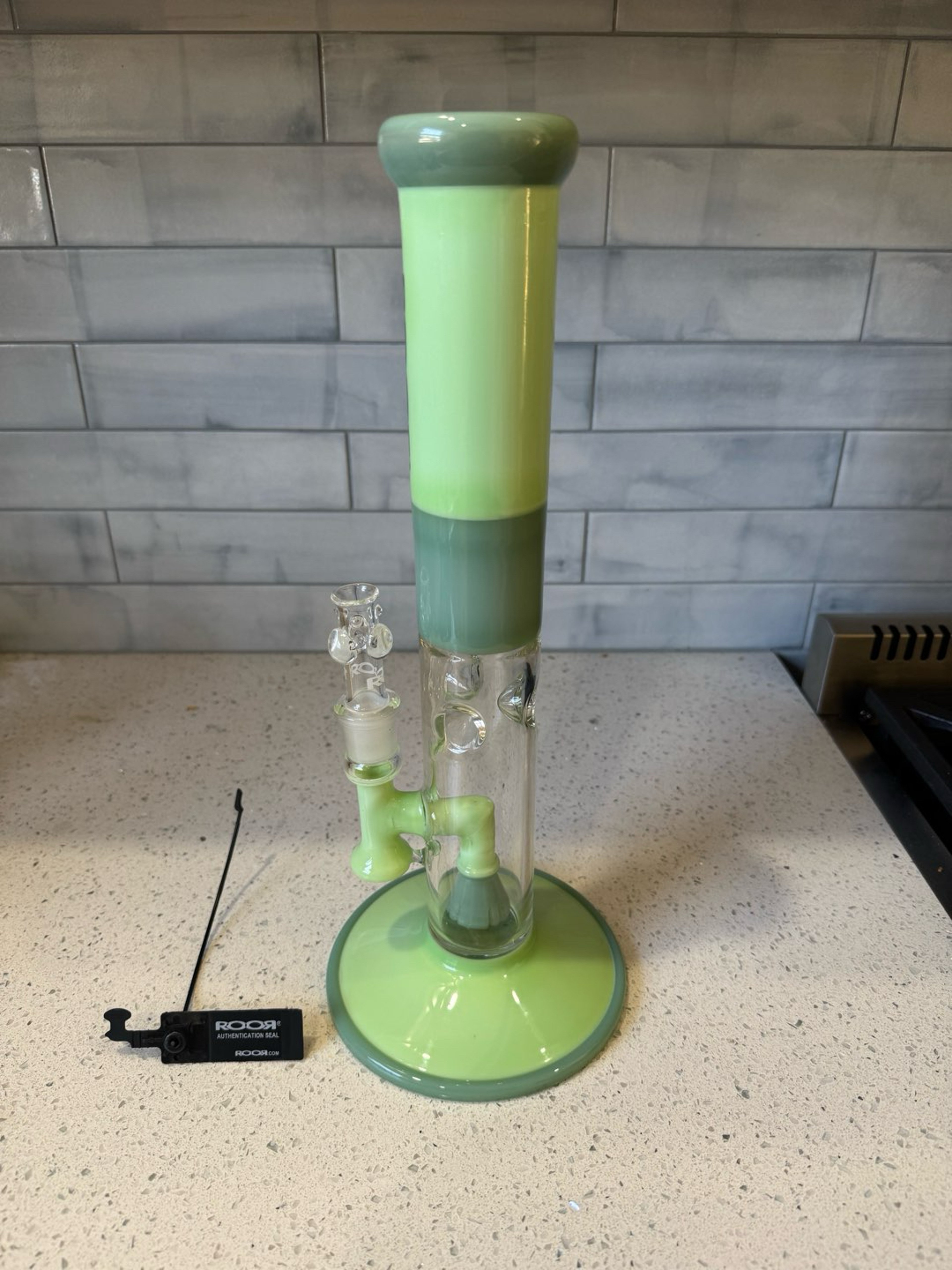 Preview pic of Milky/Mint RoorTech 14" Straight Tube