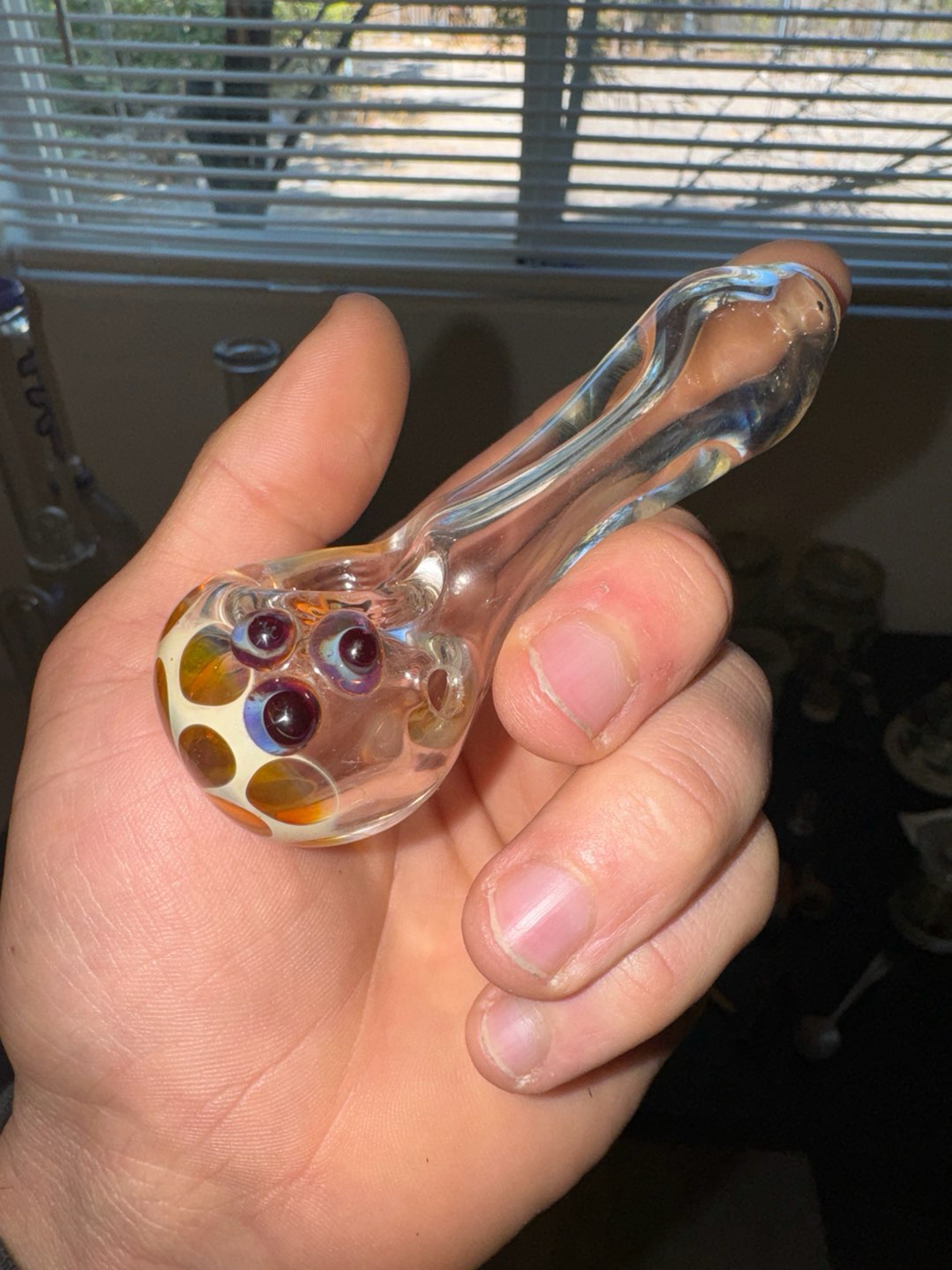 Preview pic of Dotted spoon pipe