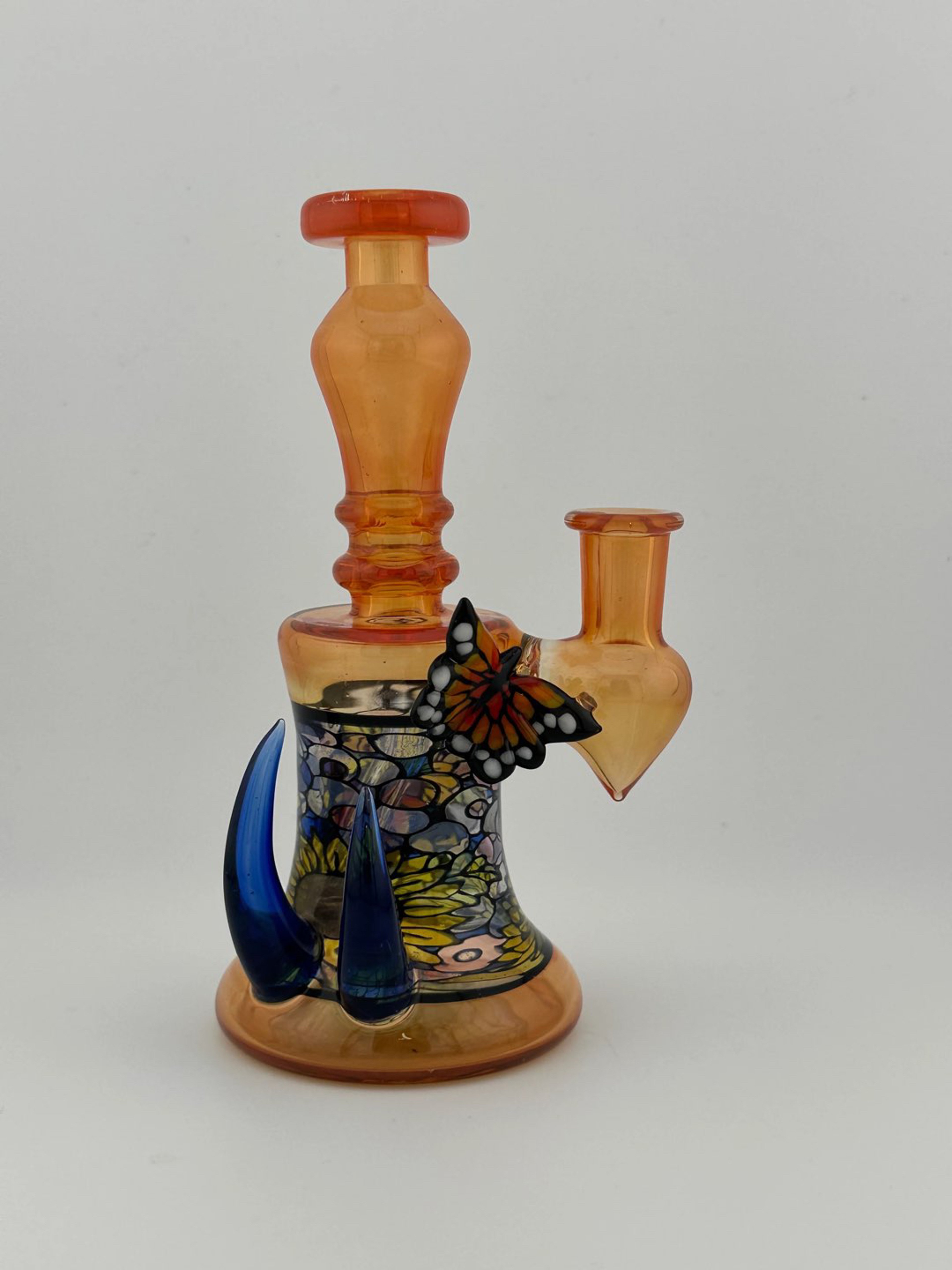 Windstar Glass Monarch Banger Hanger image 0