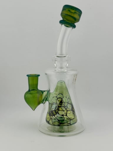 Preview pic of Windstar Glass Bee Perc Banger Hanger