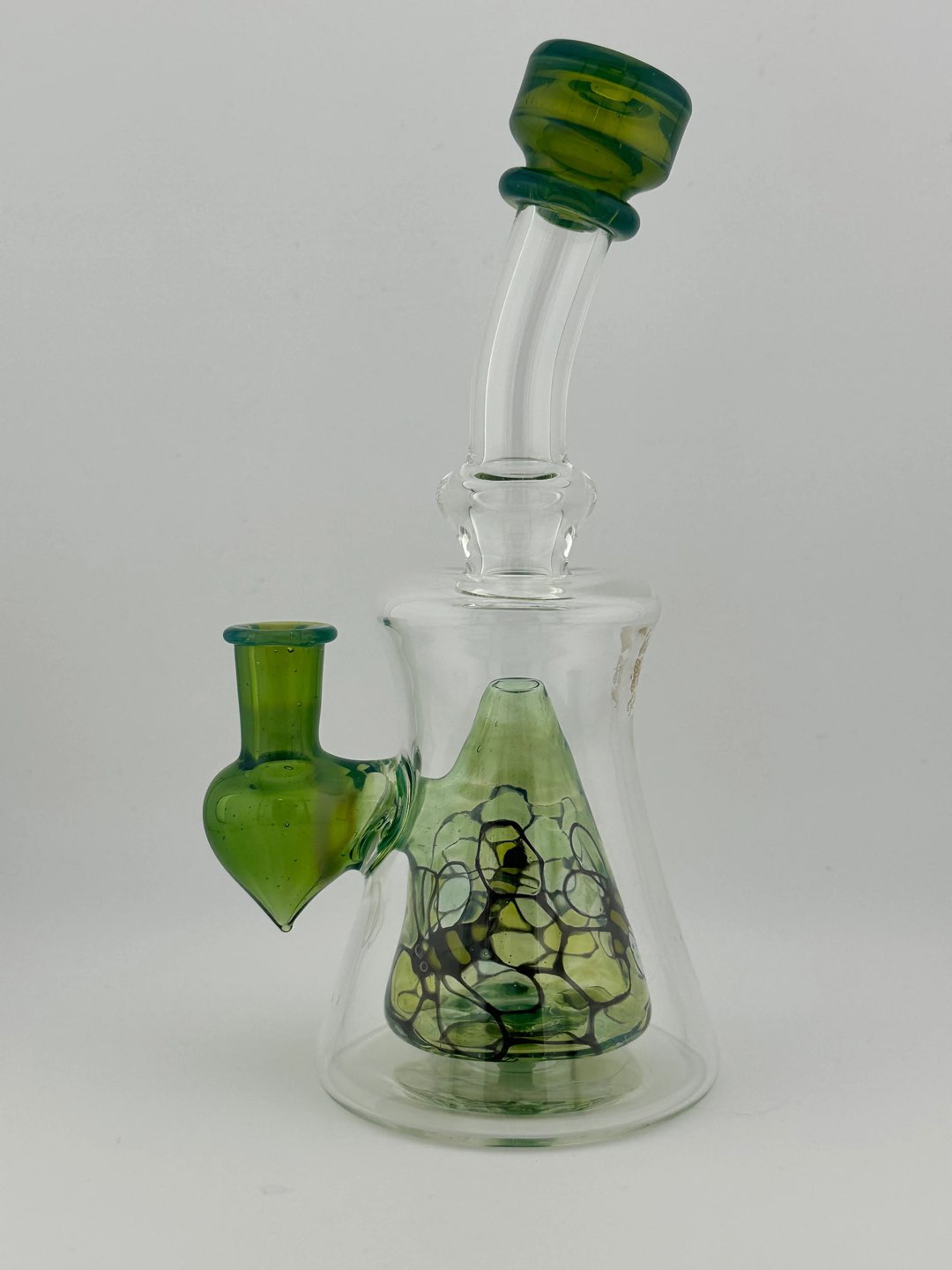 Windstar Glass Bee Perc Banger Hanger image 0