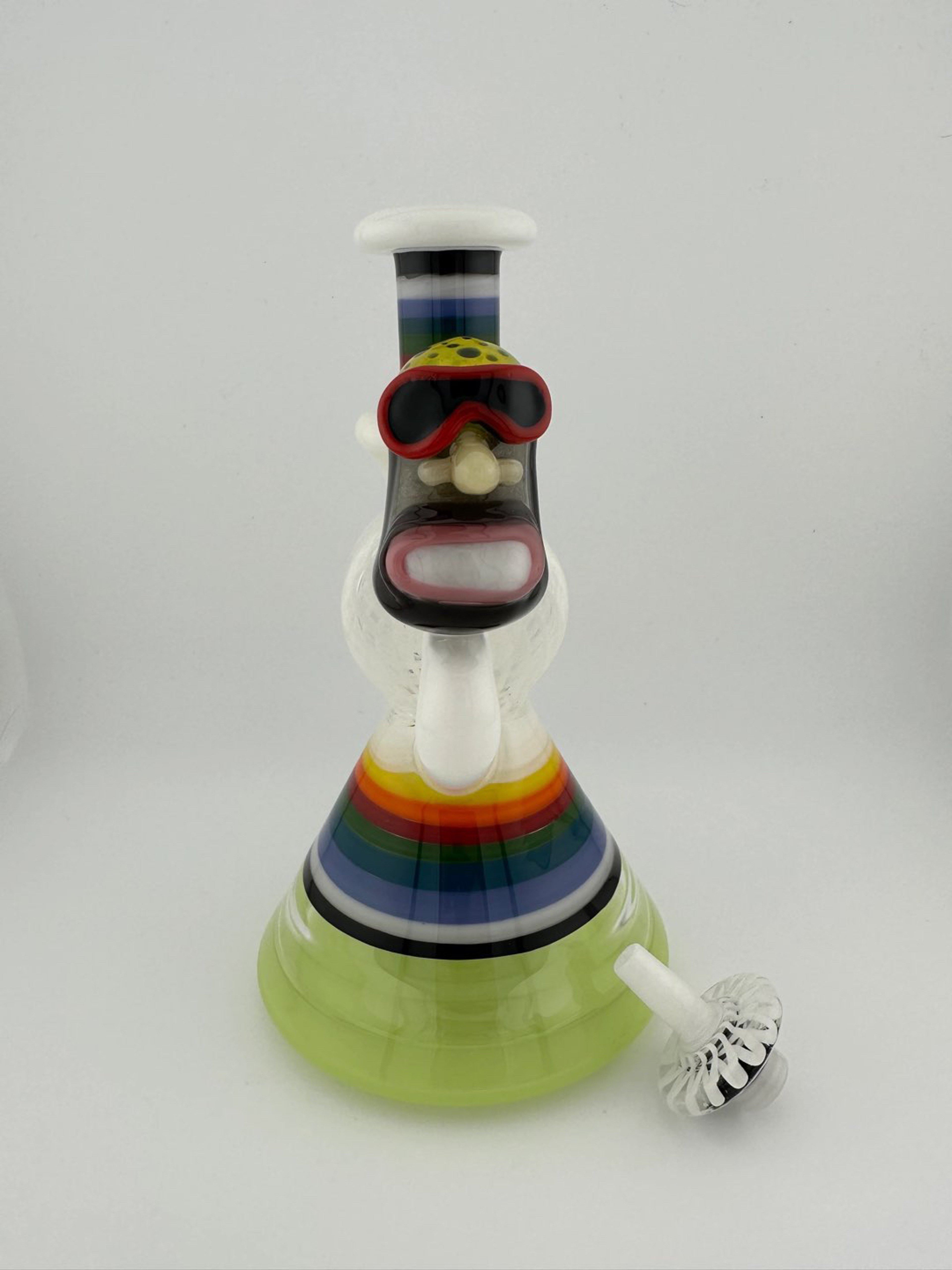 Preview pic of JD Maplesden x HOPS Glass Mr. T Enclamo Wormhole