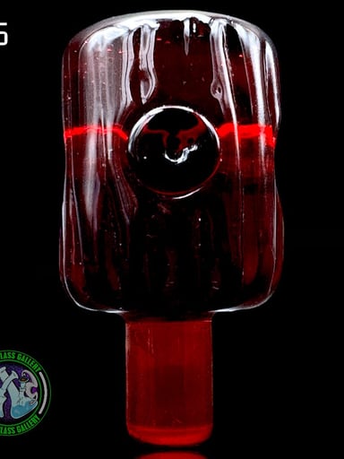 Preview pic of Rone Glass - Pendant #5 - Spray Tip (Pomegranate)
