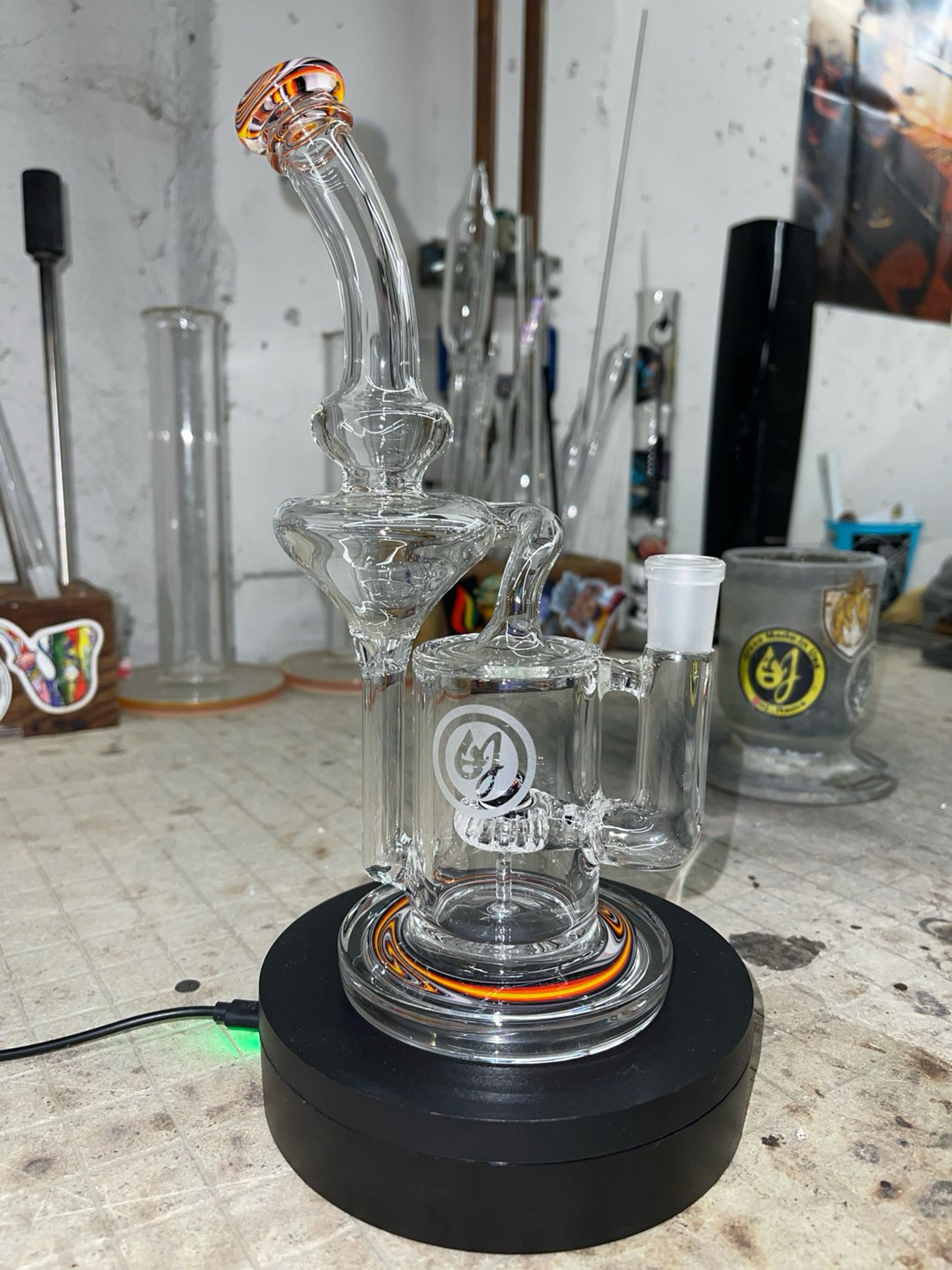 Preview pic of Recycler 9.5” tall and 14mm joint