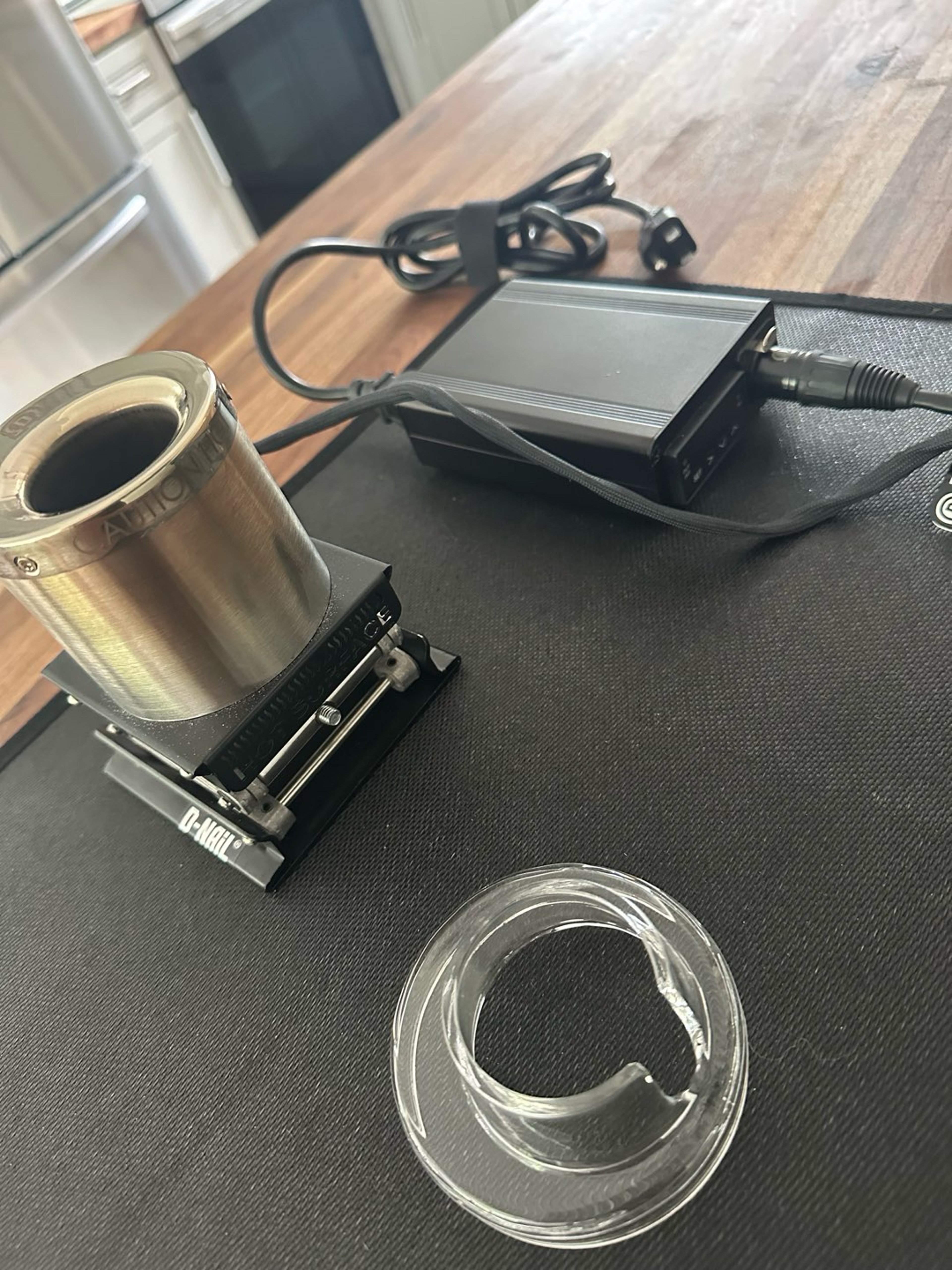 Preview pic of Full D-Nail set up with quartz extension