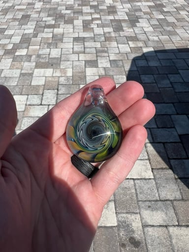 Preview pic of Daddyo Glass - Fumed Pendant