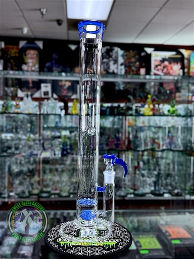 Preview pic of Fluid Glass - Tube #7 - Large Nautilus (Mystique Blue)