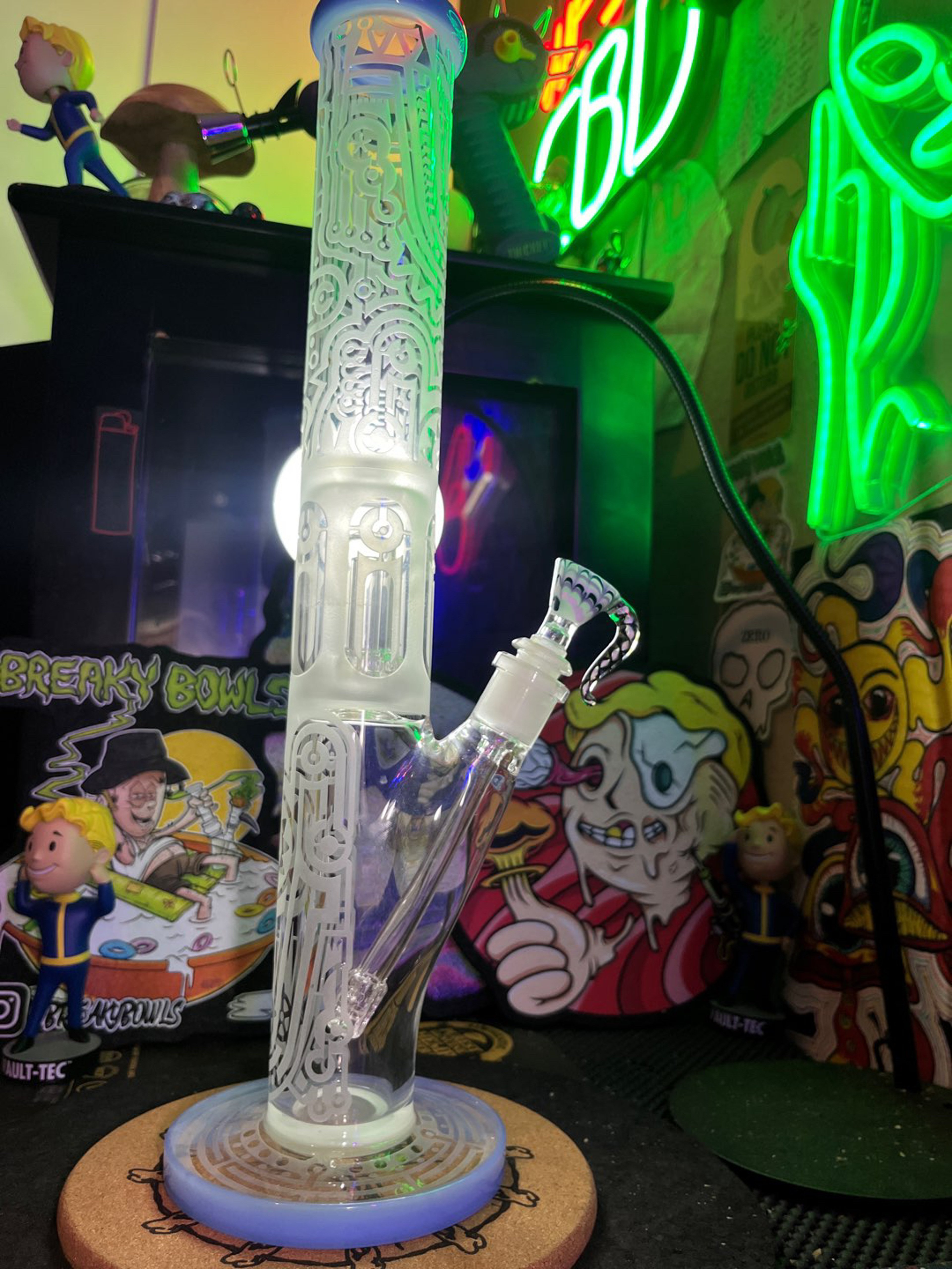 Preview pic of Sandblasted straight tube