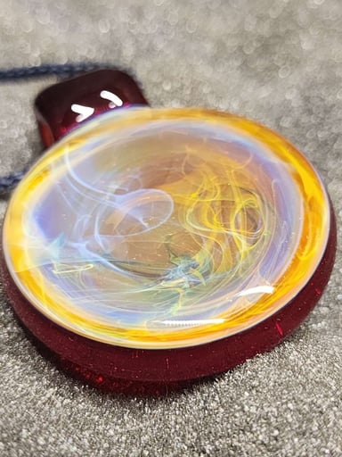 Preview pic of BeerGlass Pomegranate Chaos Medalion Pendant
