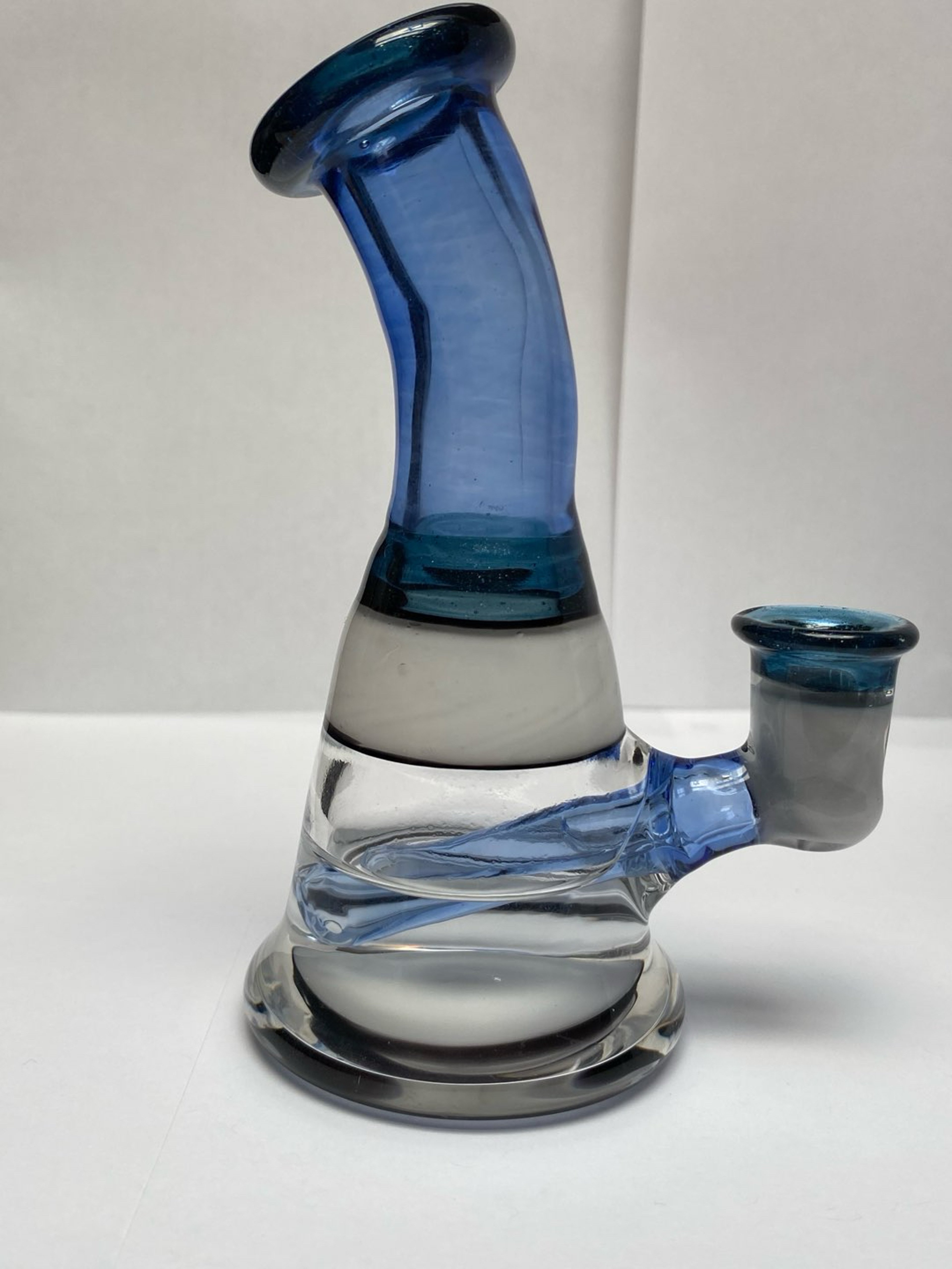 Preview pic of Topher glass Blue Stardust & Blue Dream 10mm