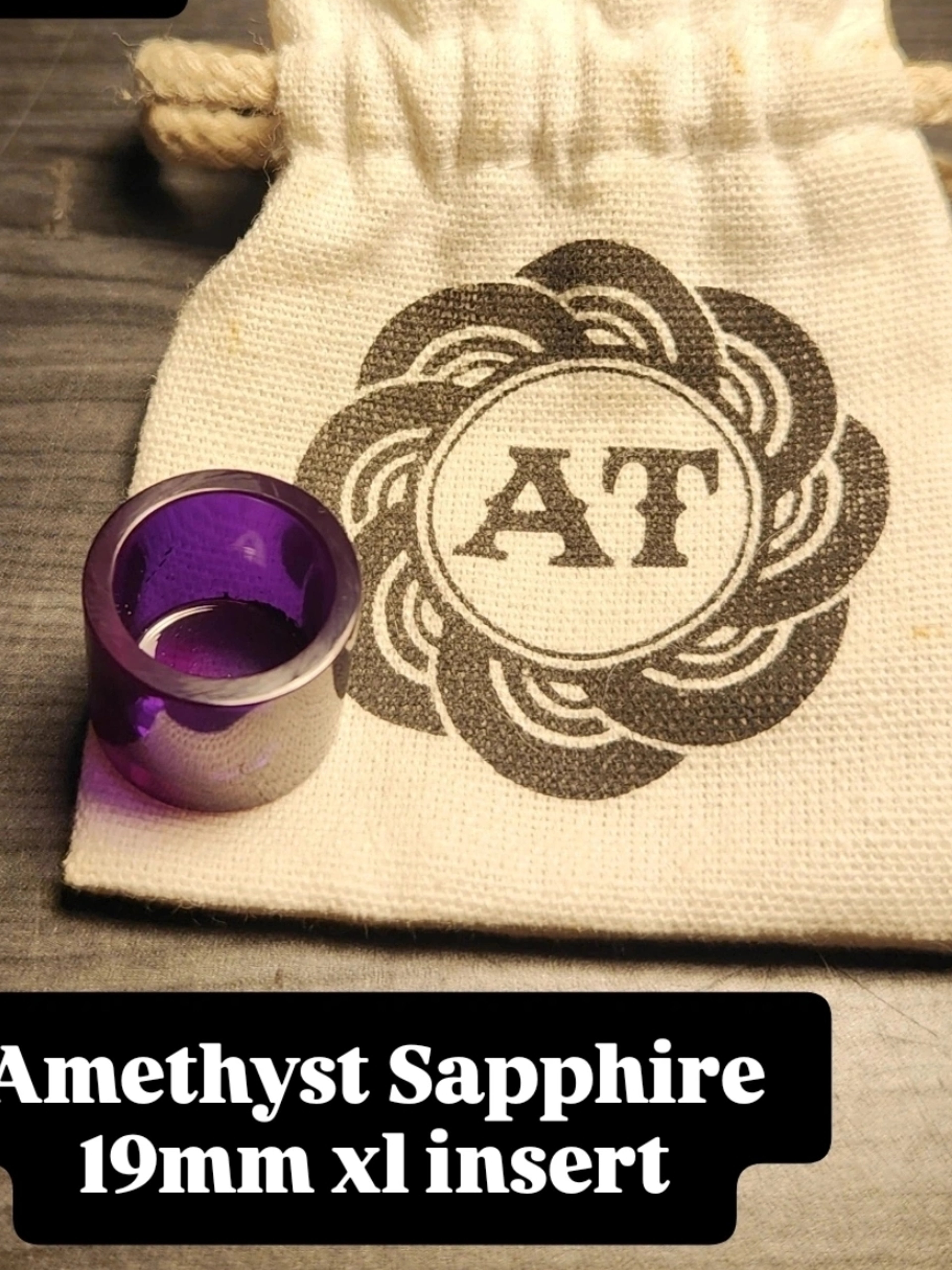 Preview pic of Adaptech amethyst sapphire insert