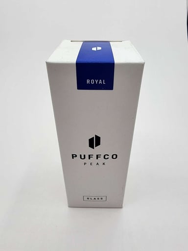 Preview pic of Puffco Peak/Peak PRO colored replacement glass - Royal Blue (new in box)