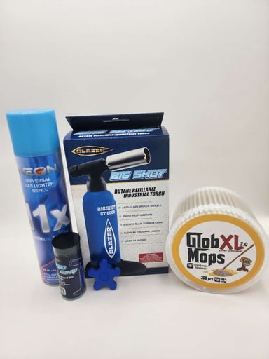 Preview pic of Blazer Big Shot GT8000 Torch Bundle - Blue/White