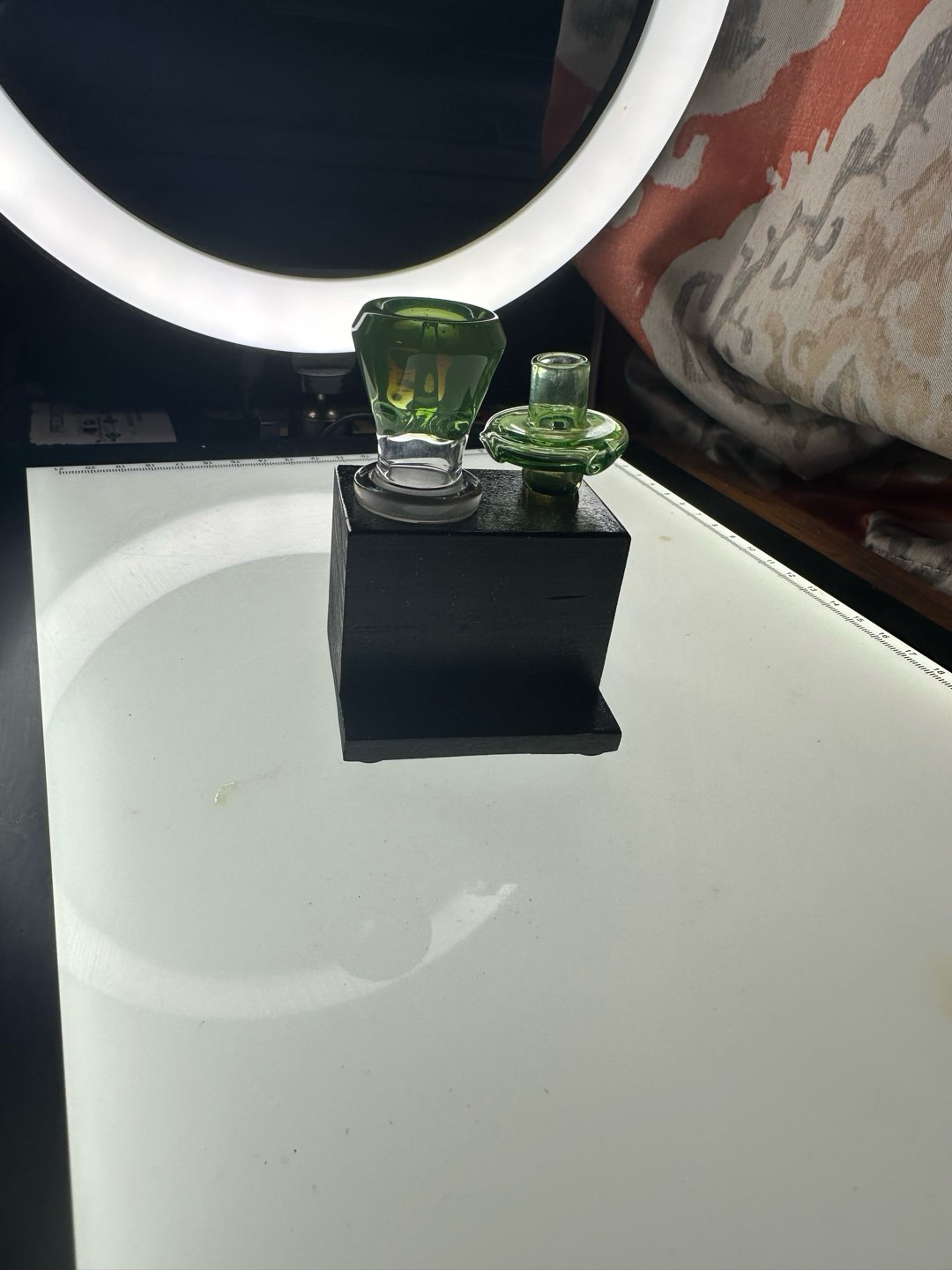 Preview pic of BlackT slide poker/cap set 18mm with stand