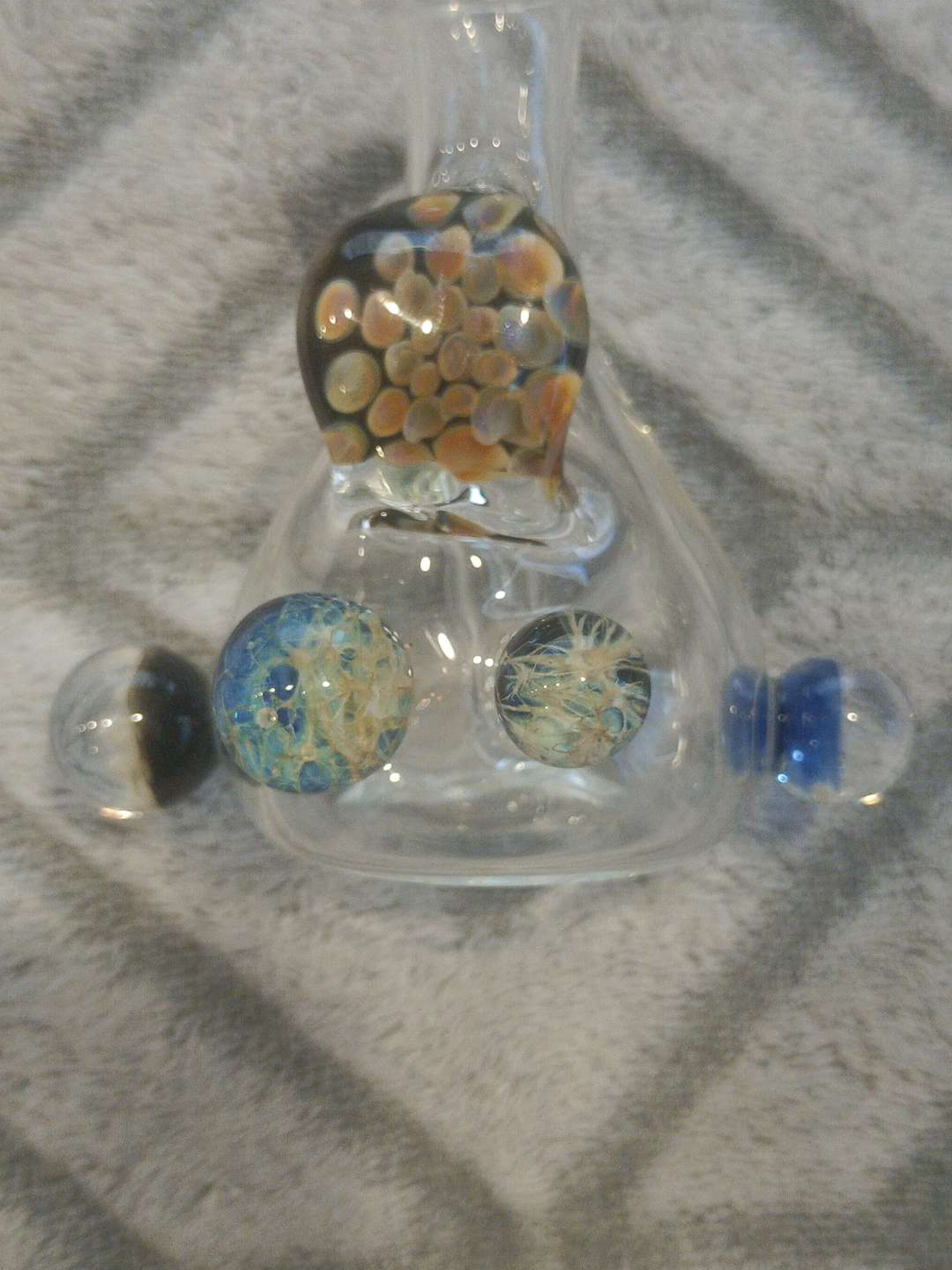 Preview pic of Mini Bong Chaos Marbles and Implotions 10mm
