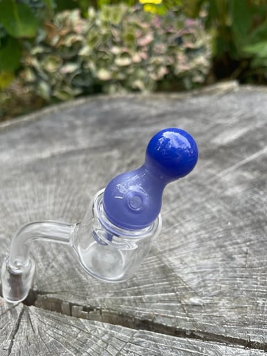 Preview pic of Blue Glacier Handblown Bubble Cap