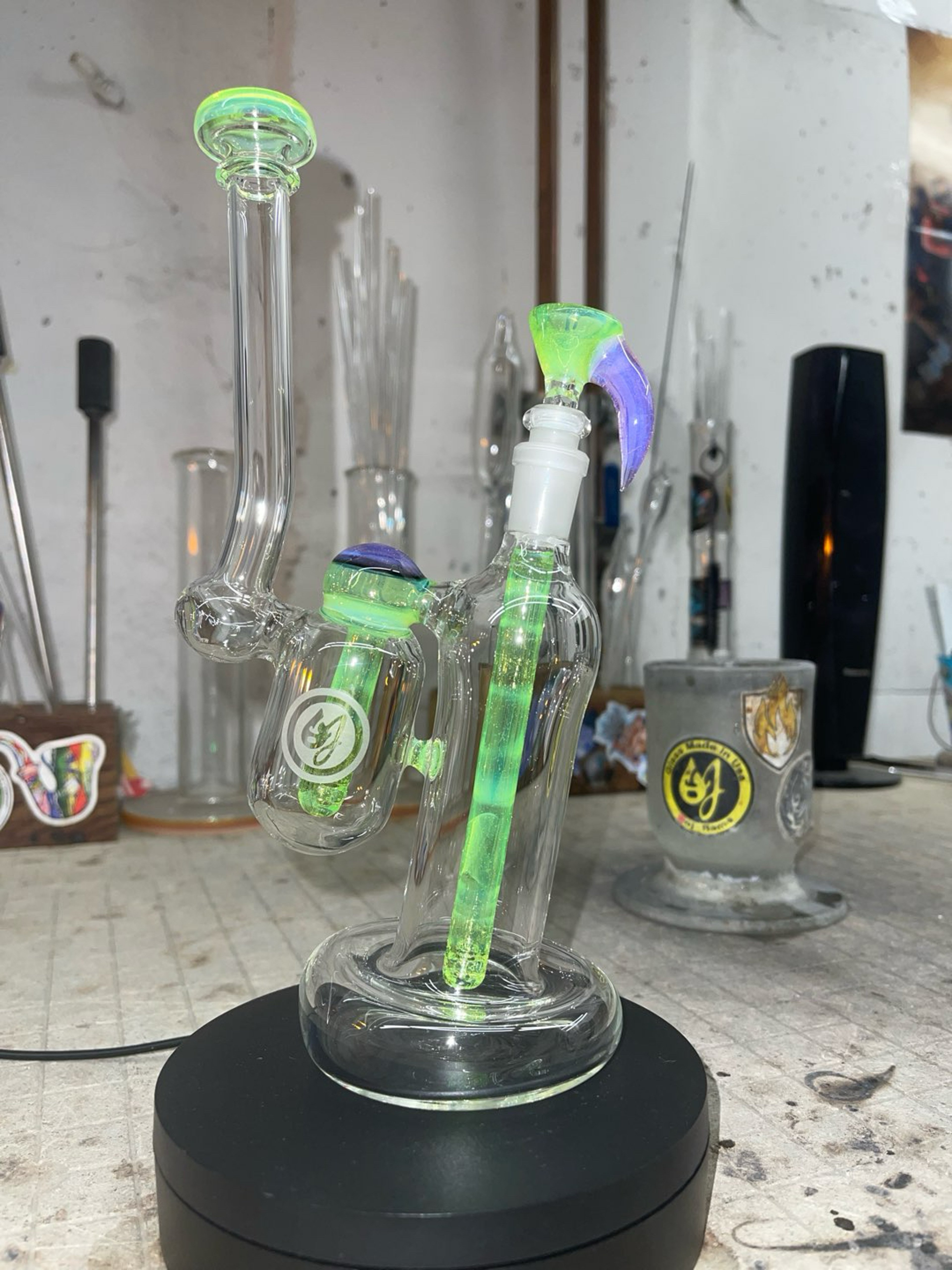 Preview pic of Dub bub green and pink slime color