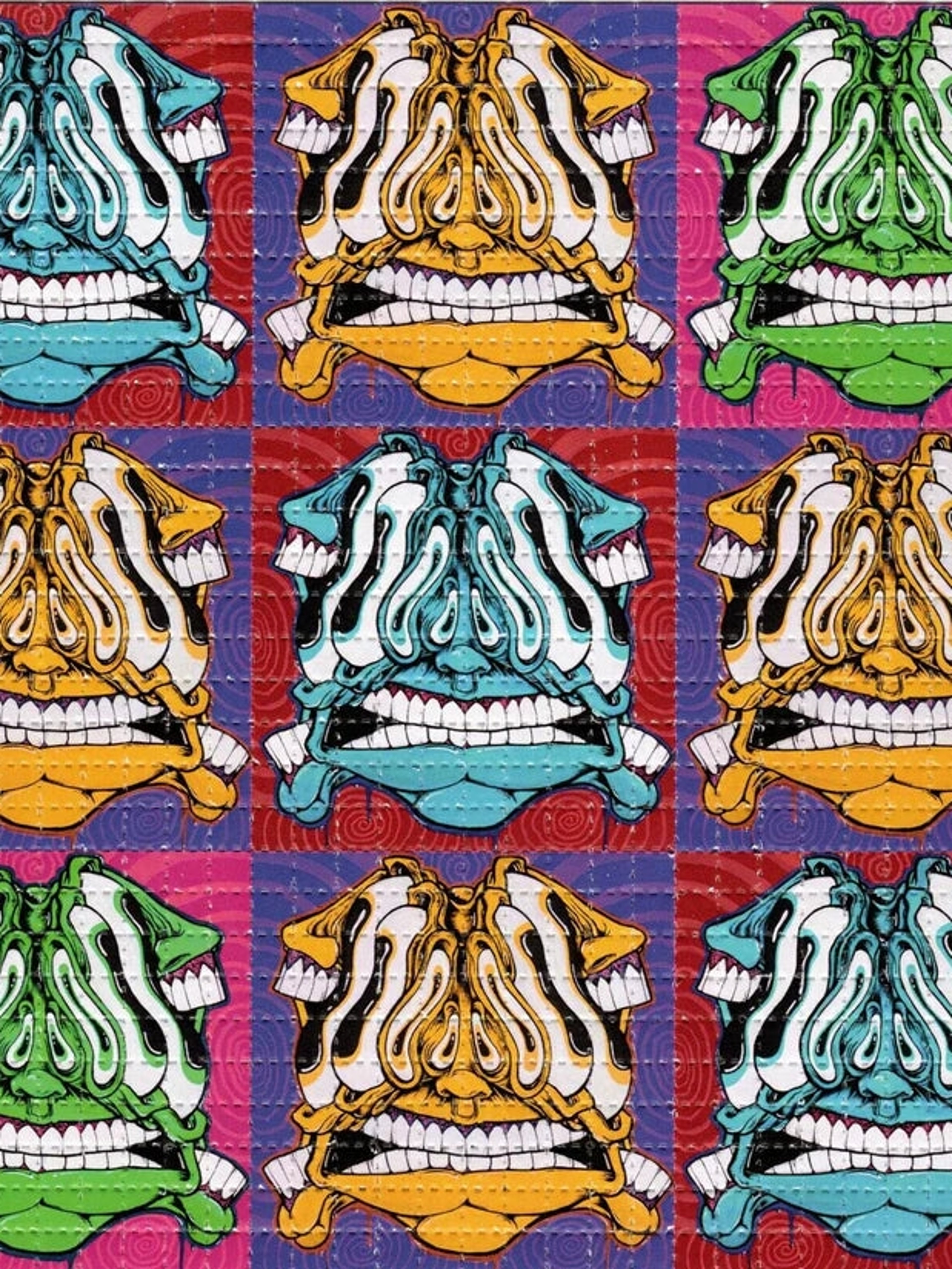 Preview pic of Aaron Brooks "CoNceNtRatE X9" Blotter Print