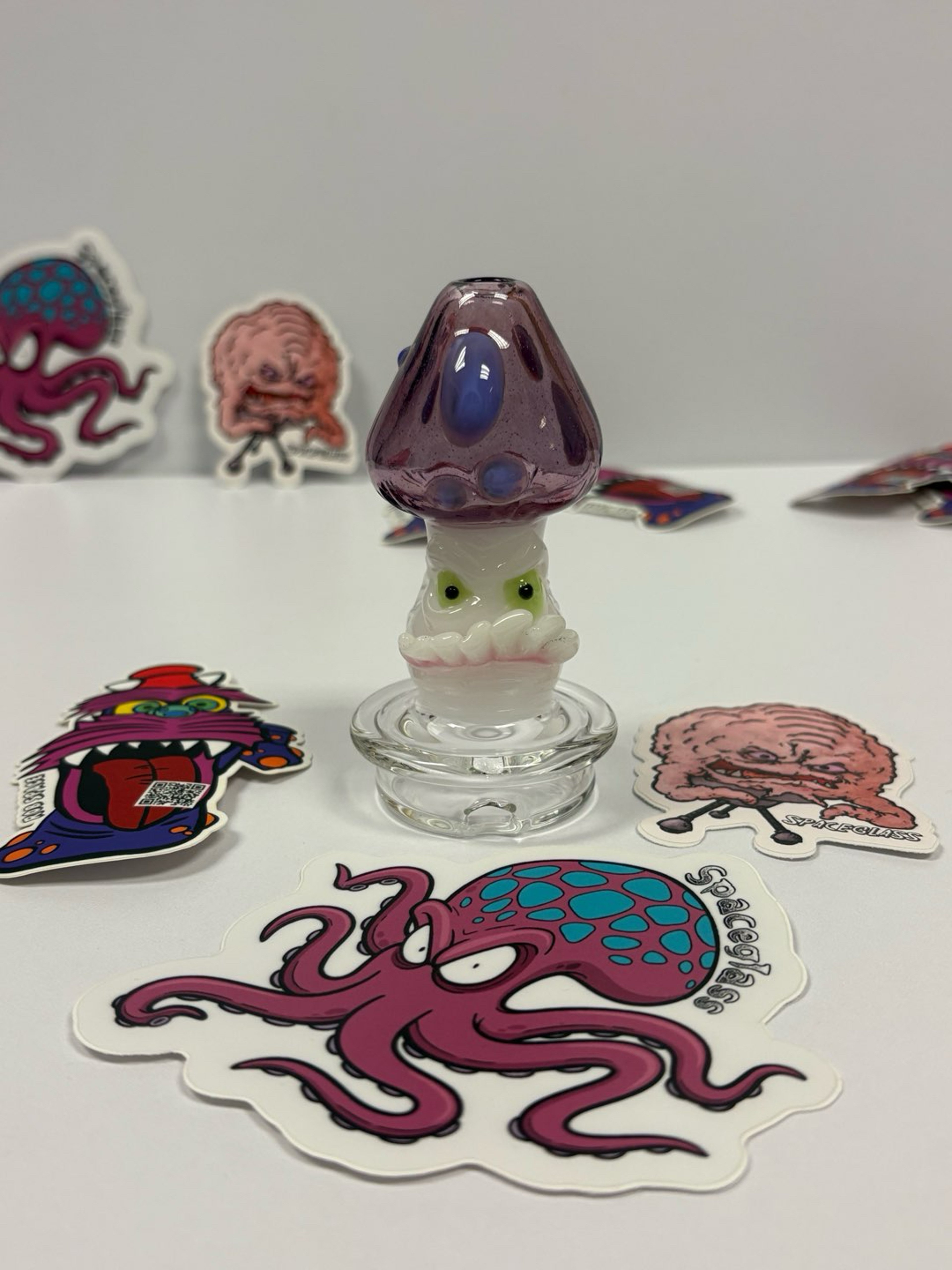 Preview pic of Space Glass Dry Puffco Peak or Peak Pro mushroom top