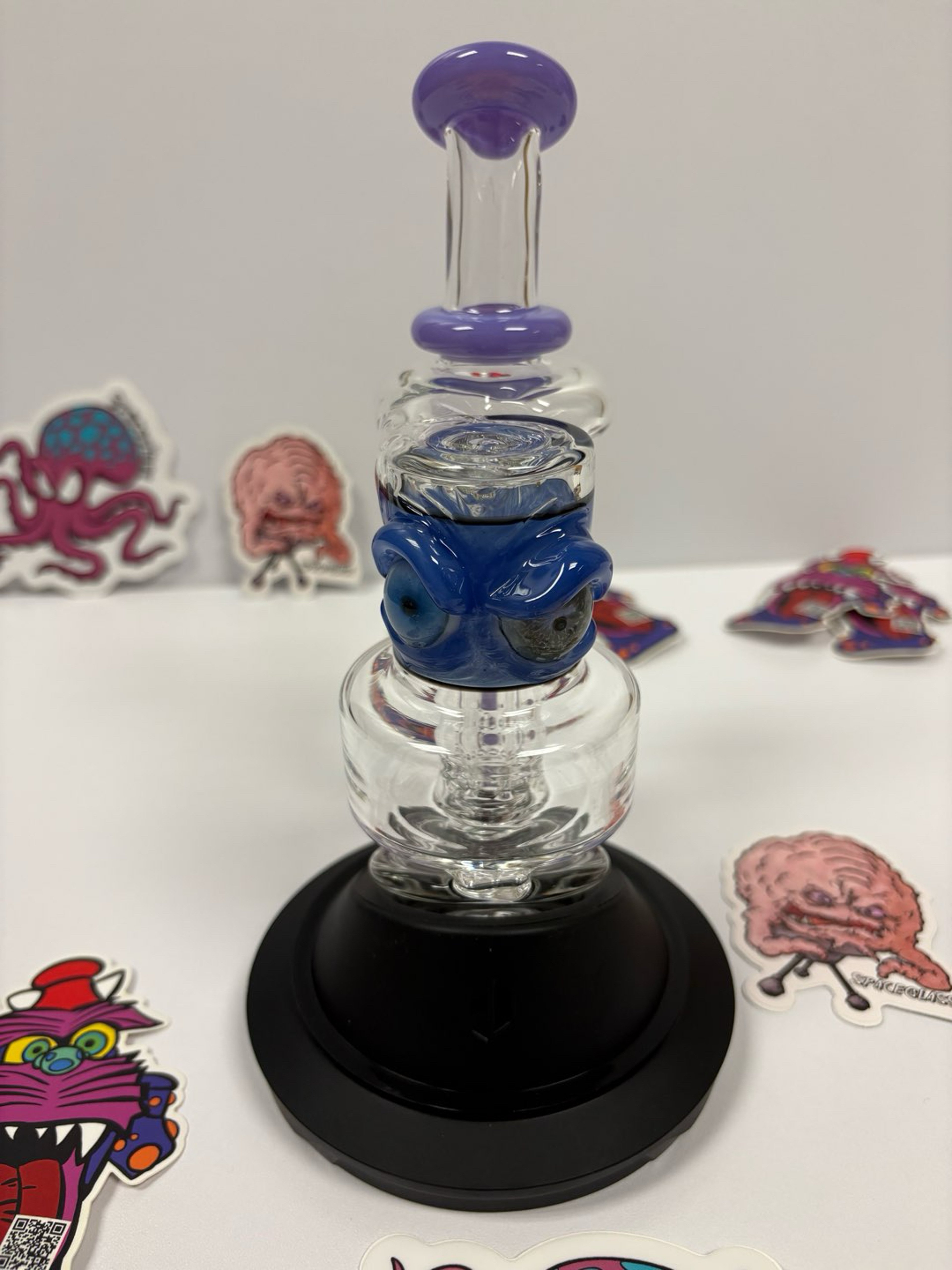 Space Glass Puffco Peak or Peak Pro top RBR style recycler image 0