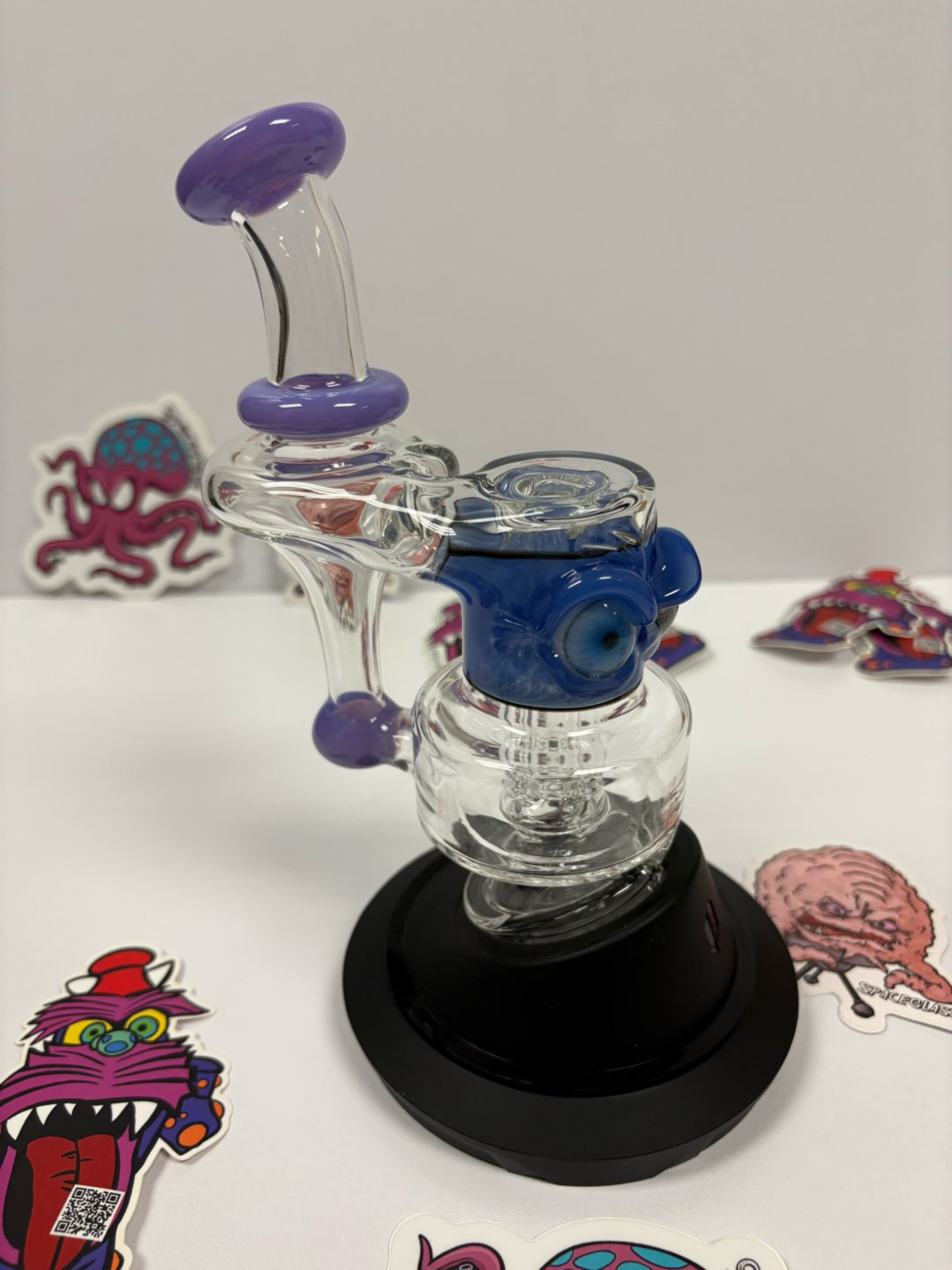 Preview pic of Space Glass Puffco Peak or Peak Pro top RBR style recycler