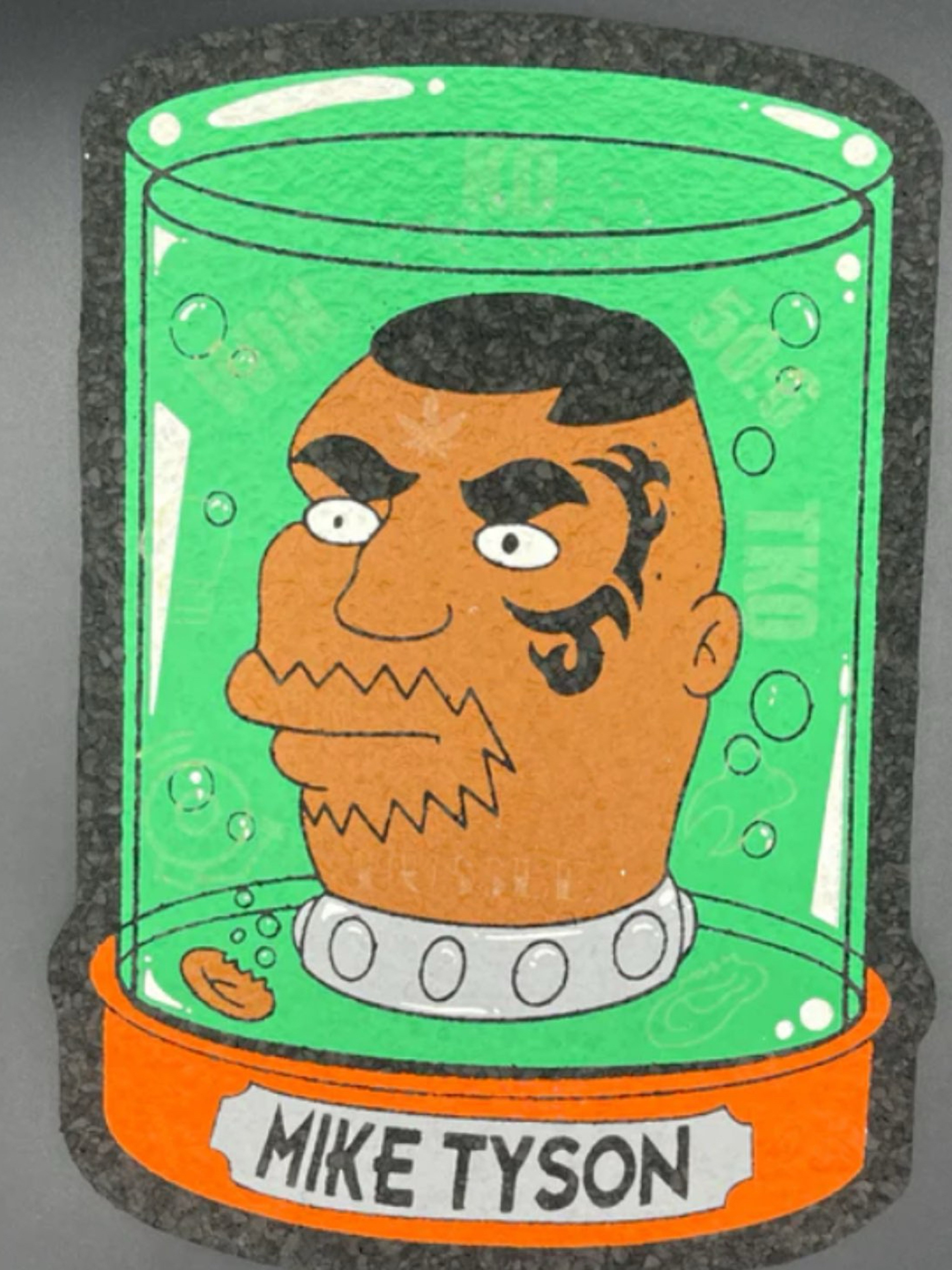Preview pic of Hippie Hussle X Dark Mountain Cult Green Vat Mike Tyson Moodmat
