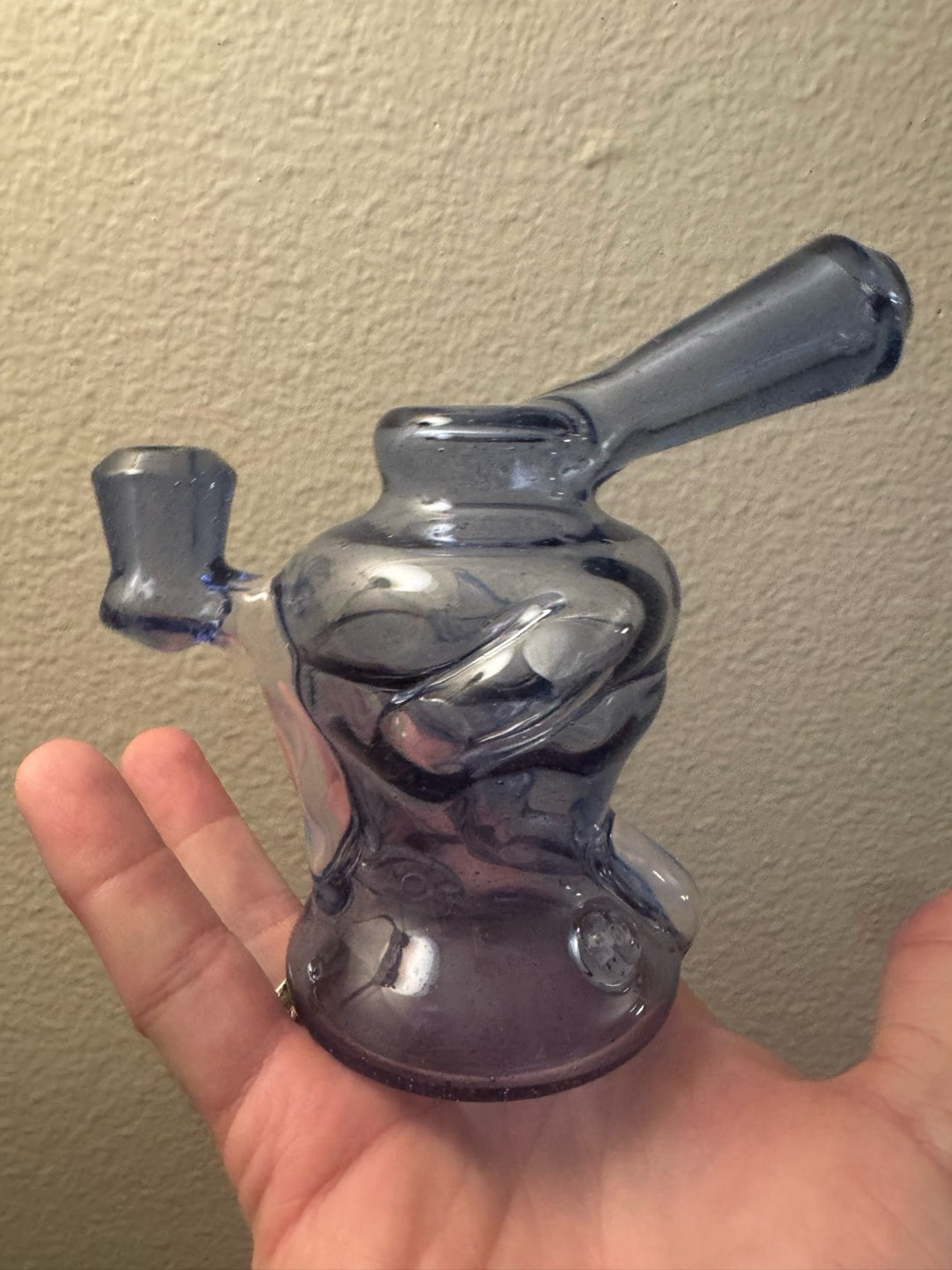 Preview pic of Swan Glass Mini Klein Recycler #1