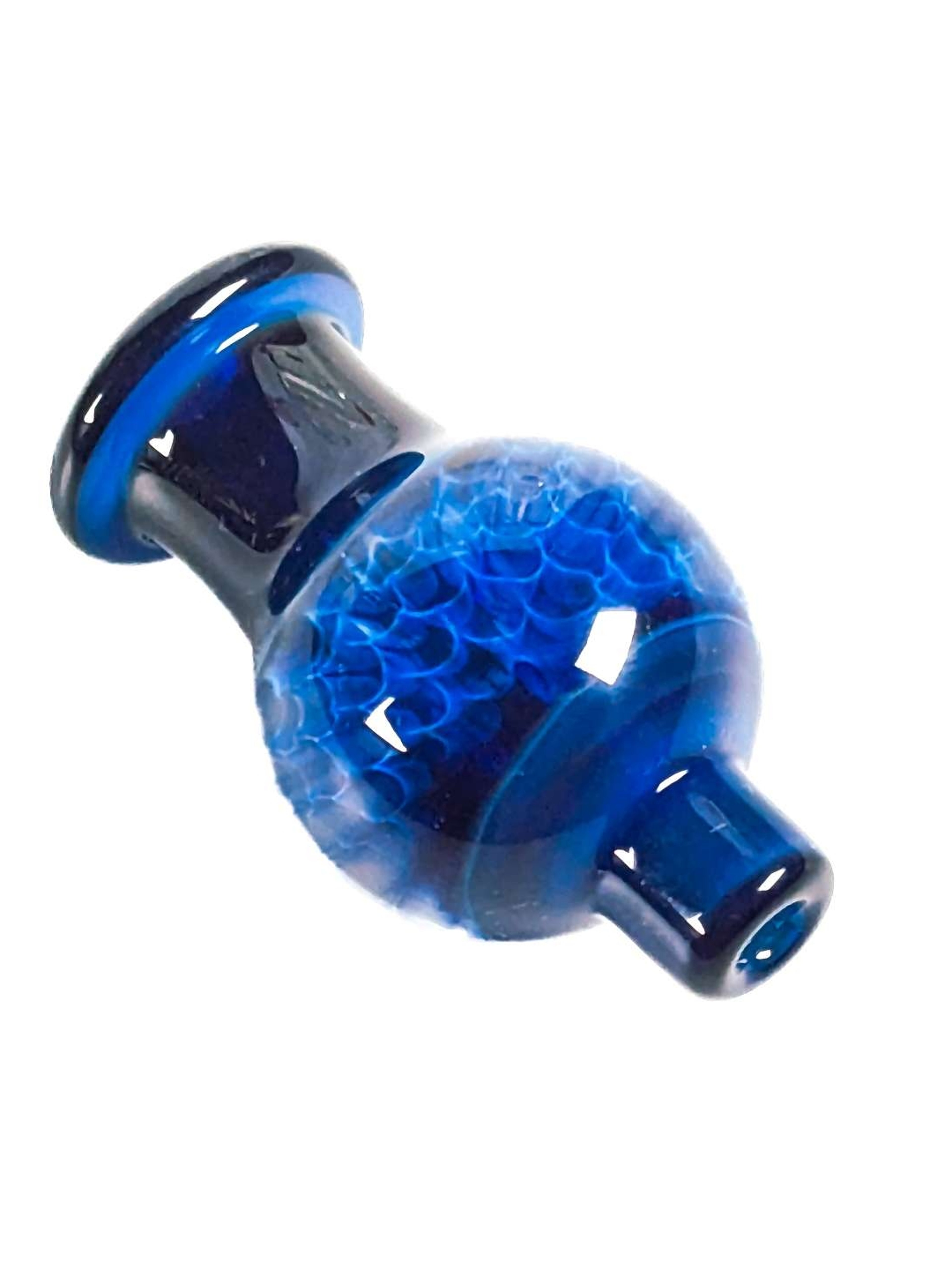 Preview pic of Beakglass Blue Honeycomb Carb Cap