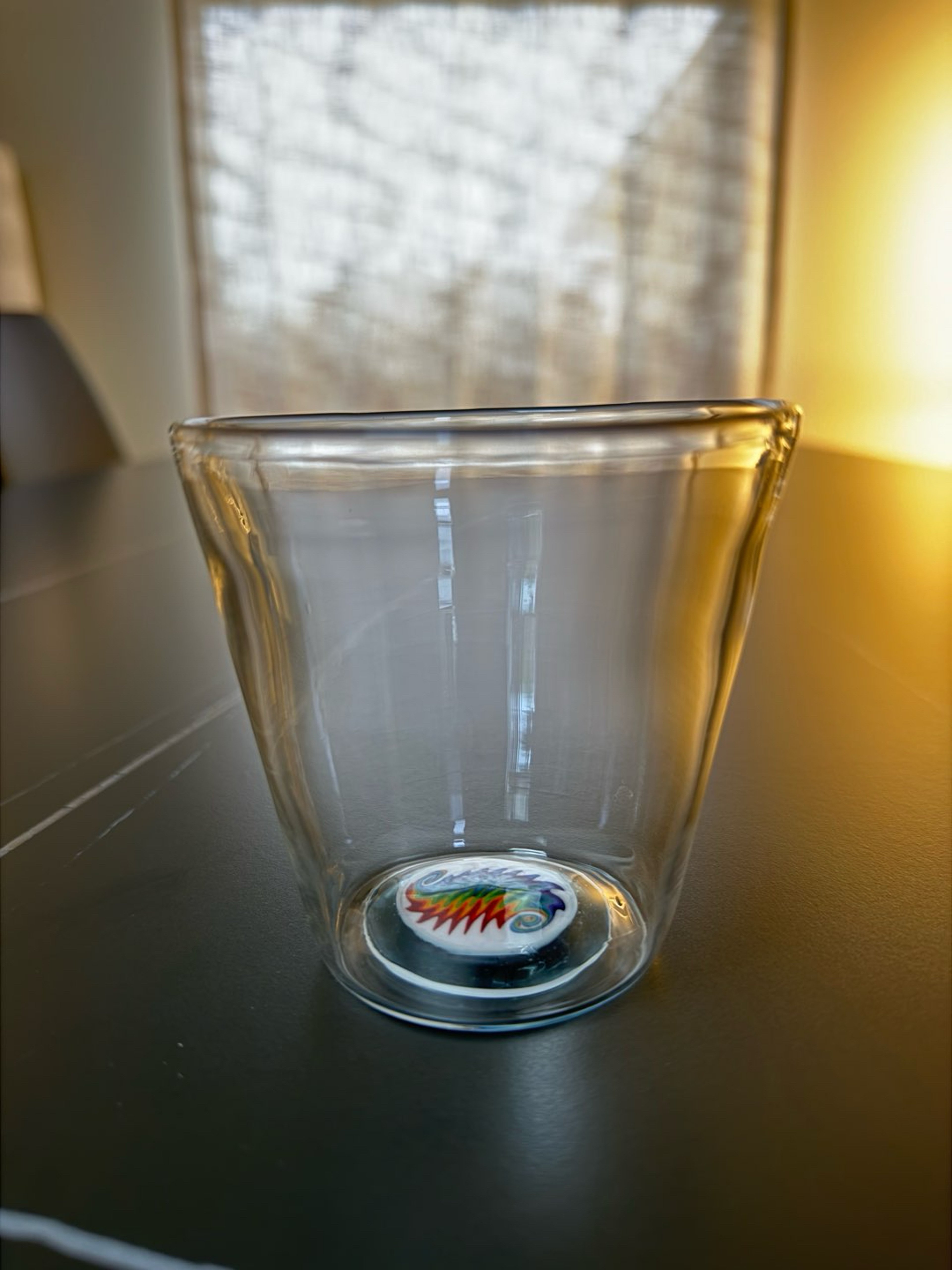 Preview pic of Natey Love Rainbow wig wag glass