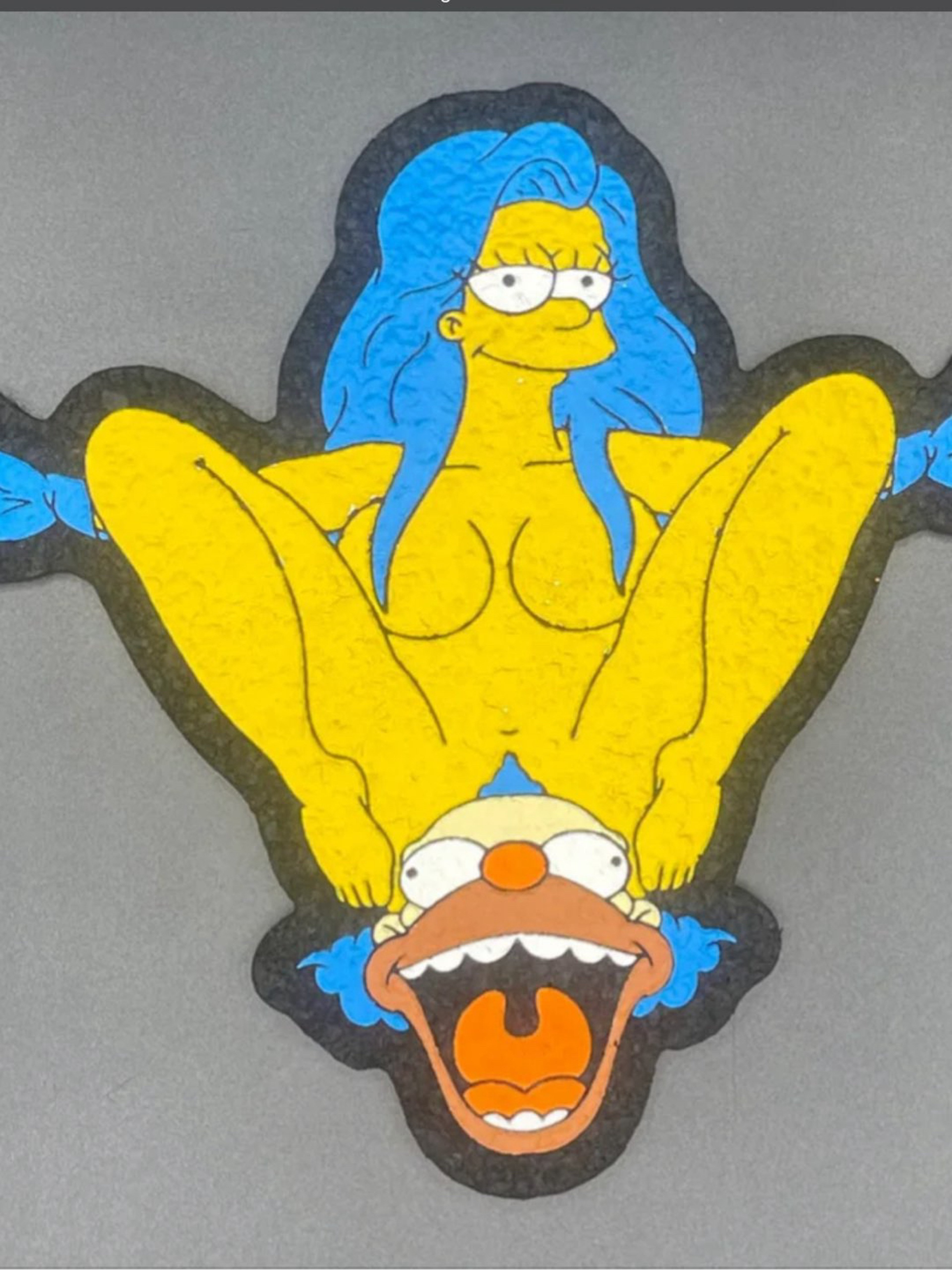 Preview pic of Hippie Hussle Blue Marge Moodmat
