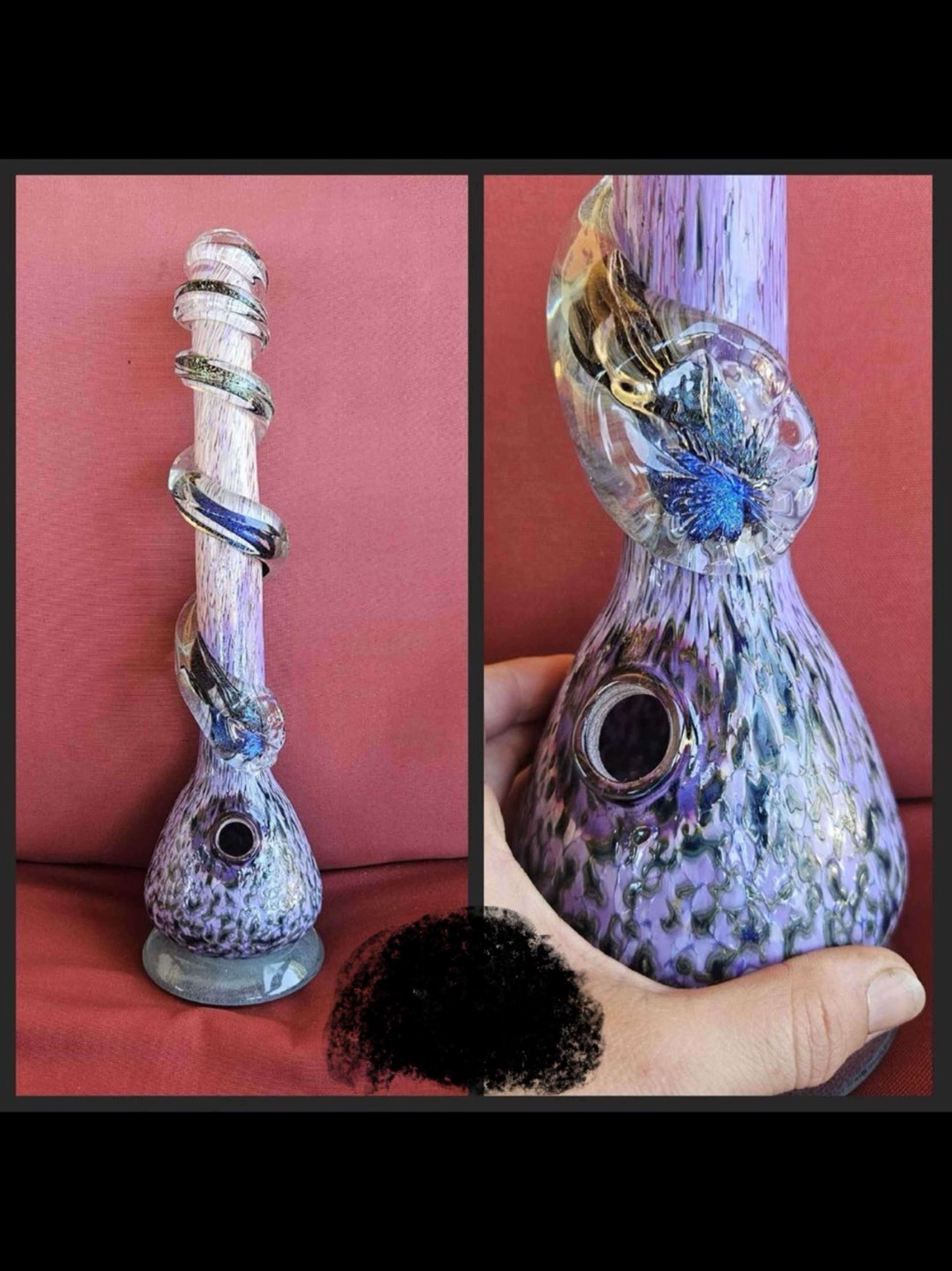 Preview pic of Stamped Purple faded Bong