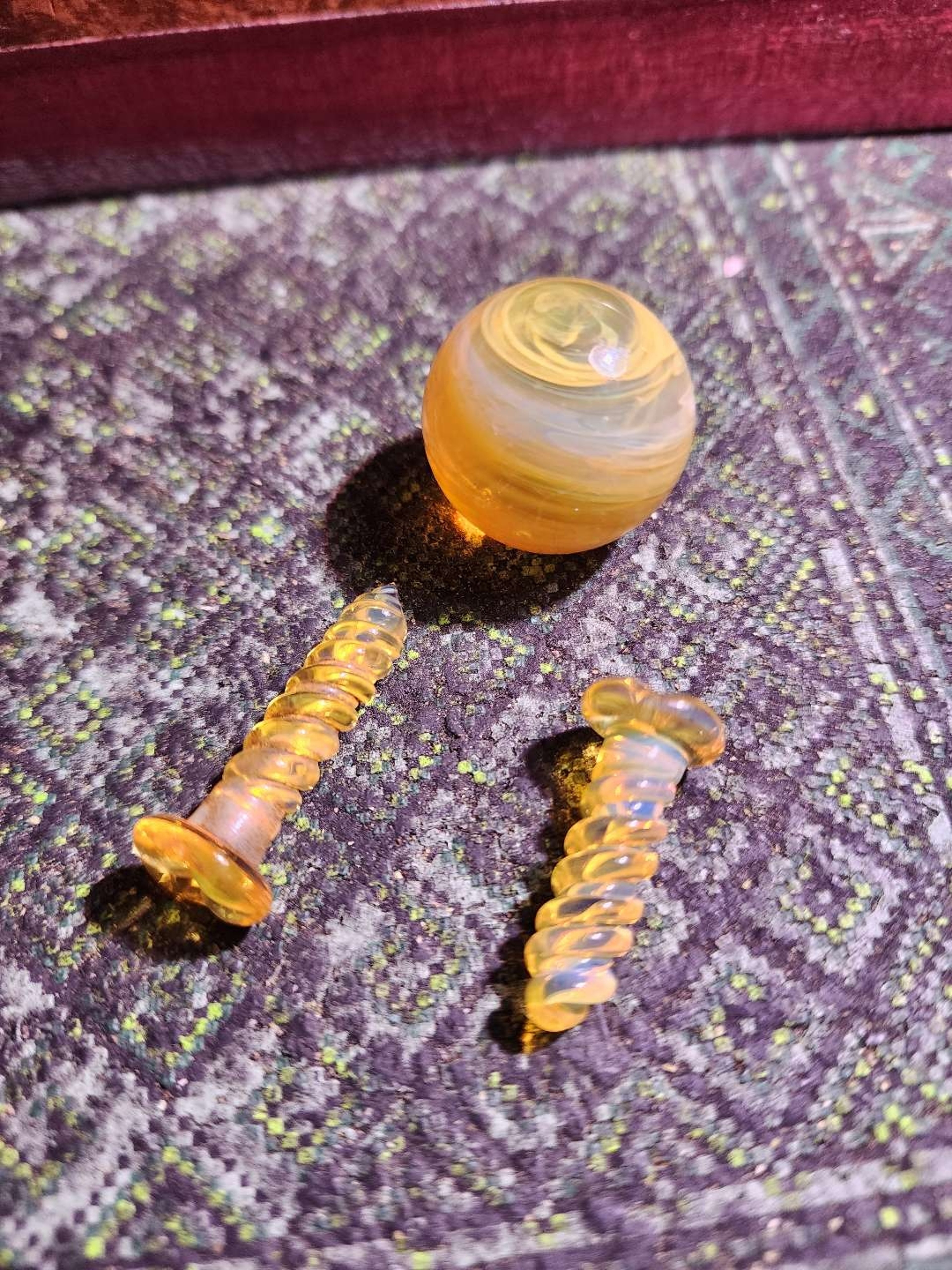 Preview pic of Takoda madrona terp screws + marble