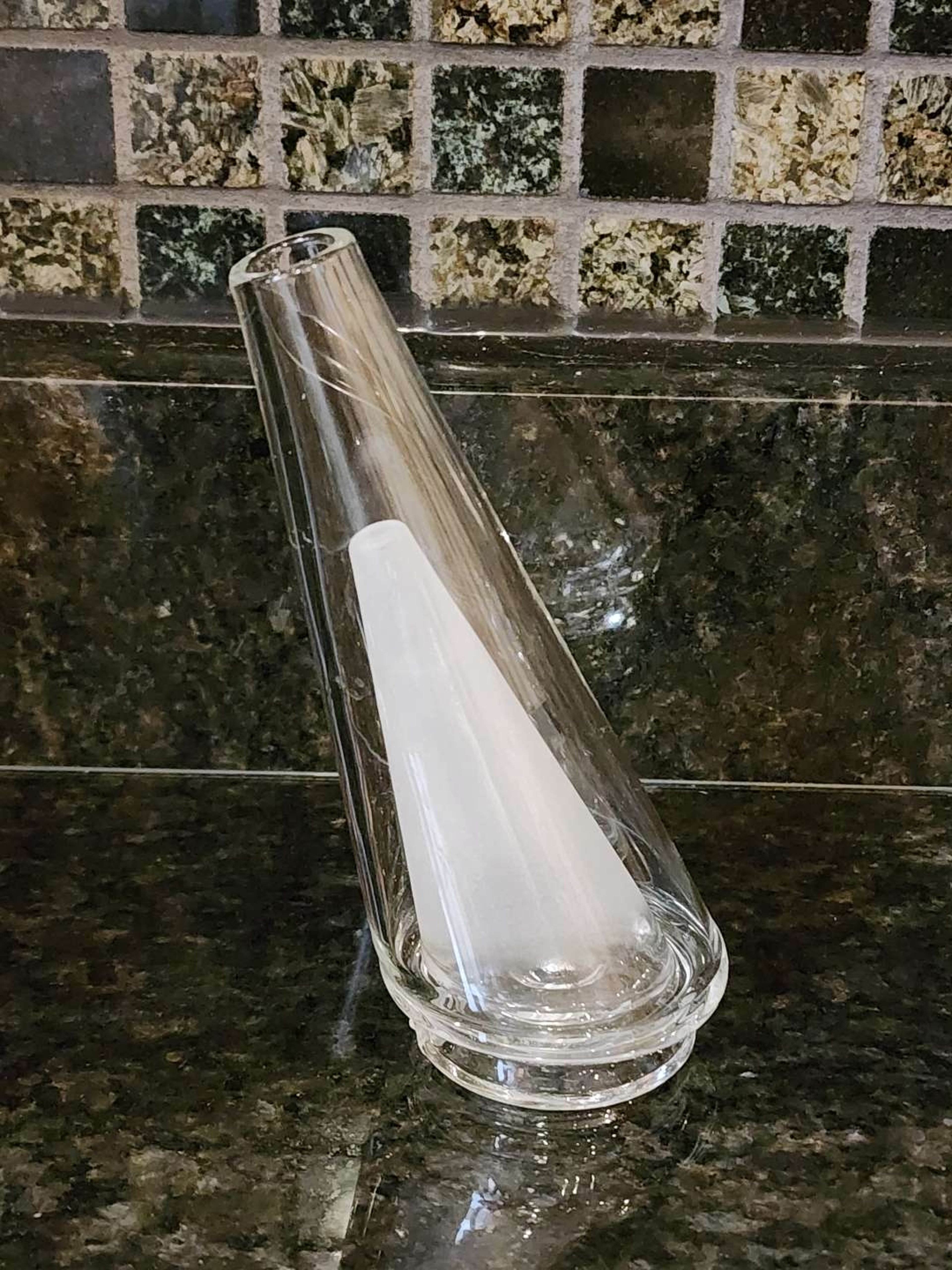 Preview pic of PUFFCO compatible replacement glass top - CLEAR