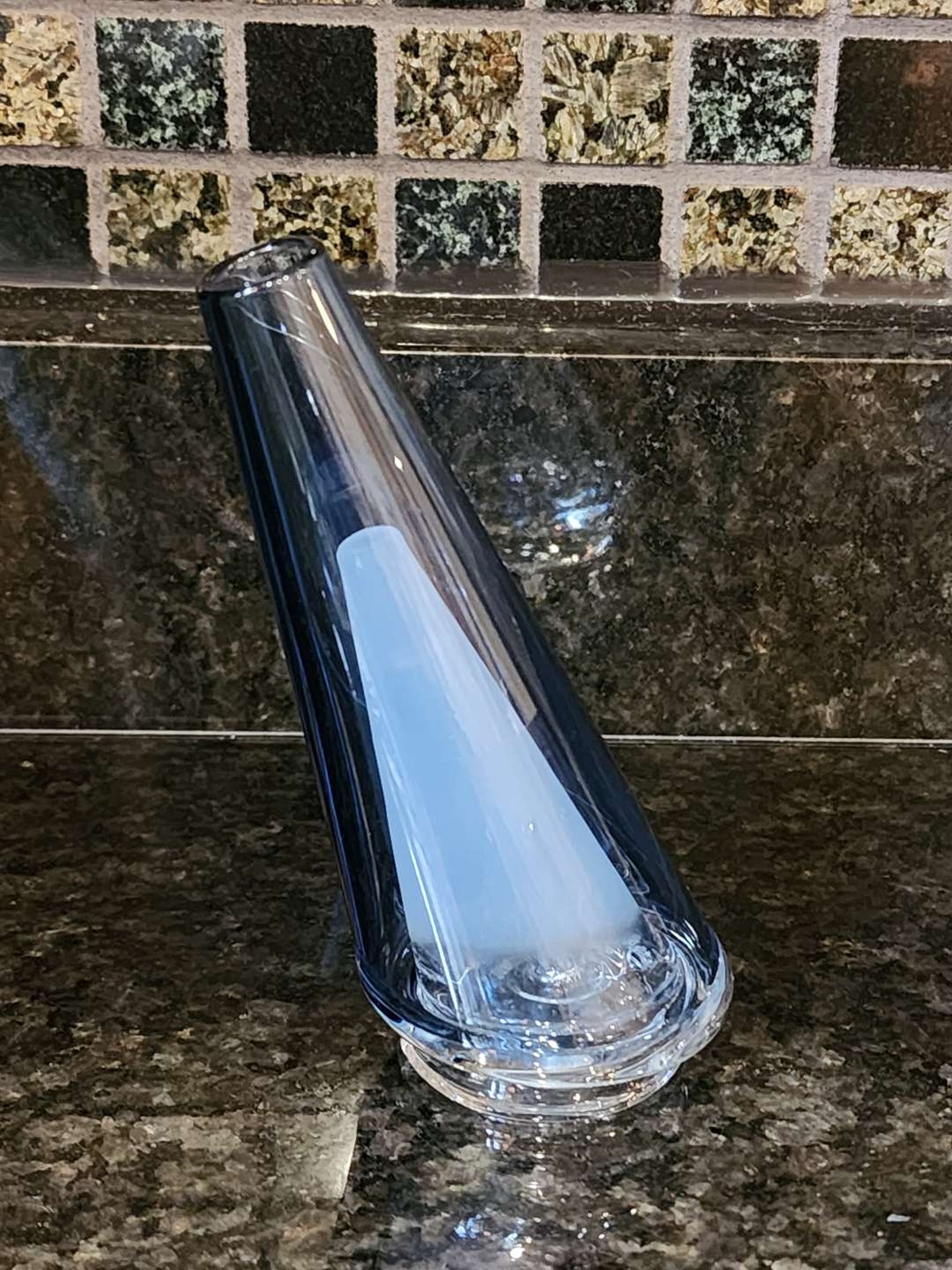 Preview pic of PUFFCO compatible replacement glass top - Light Blue