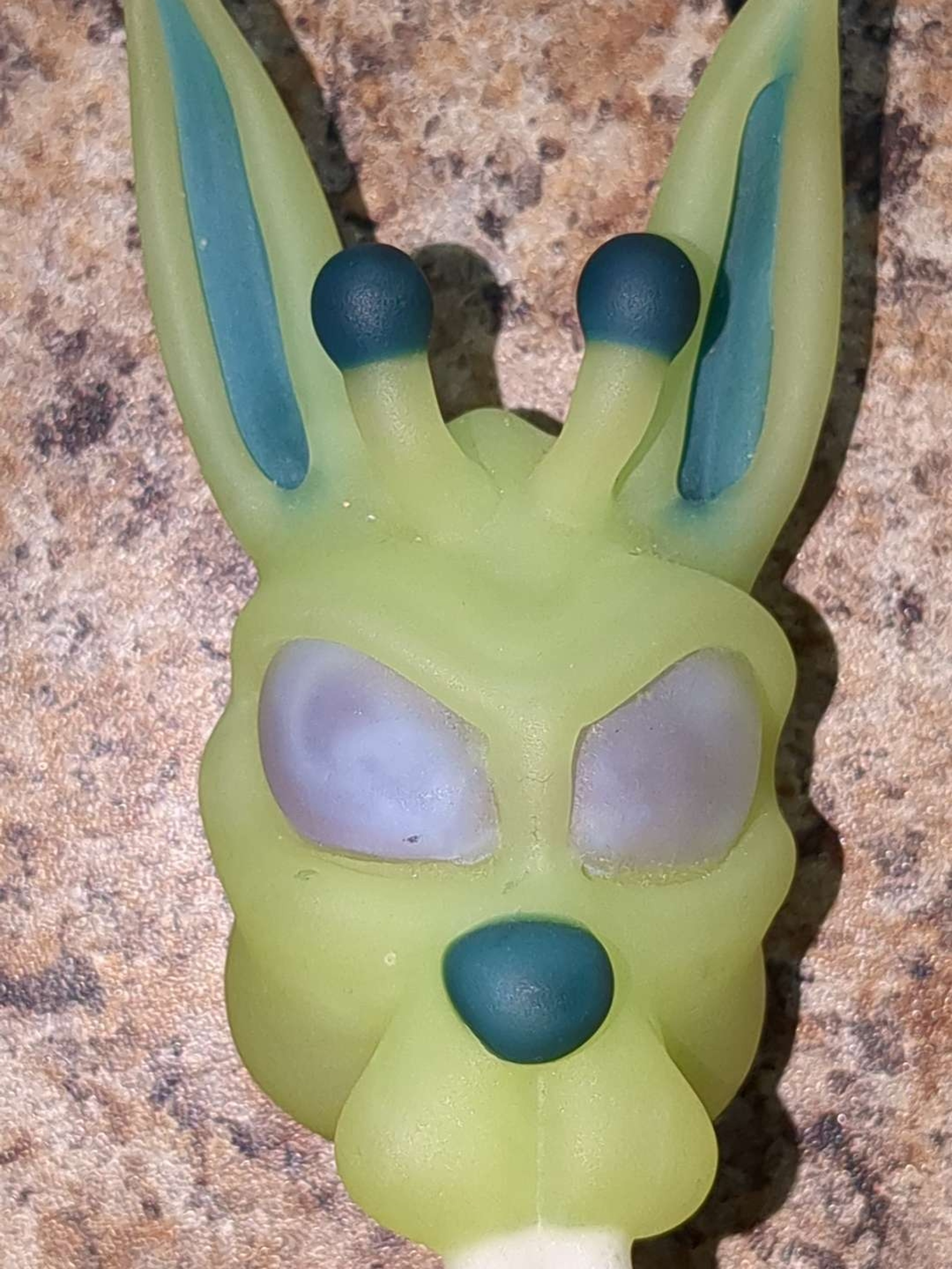 Preview pic of Alien Bunny Pendant w/Frank from Donnie Darko Vibes