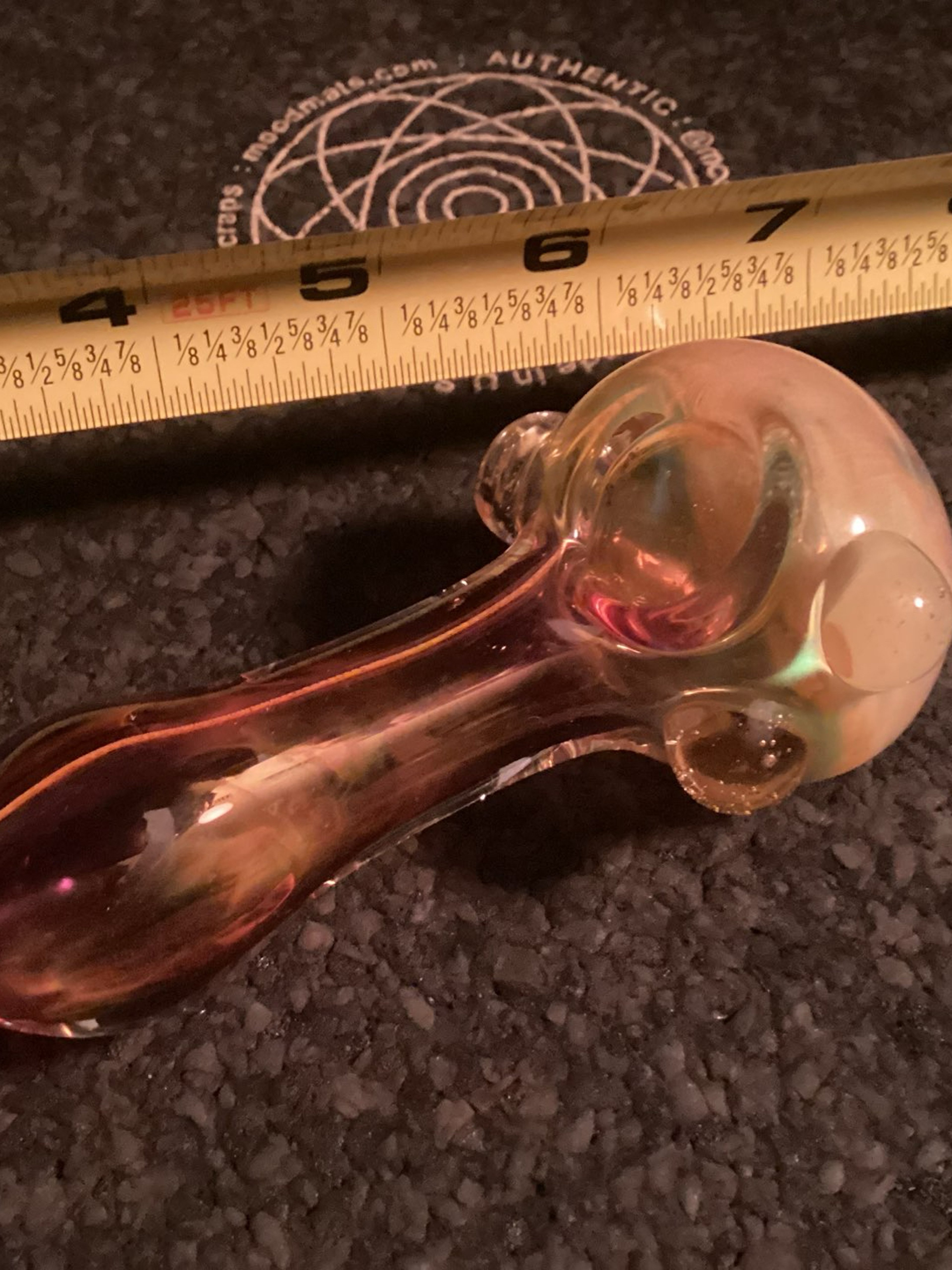 Fumed Glass Pipe image 0