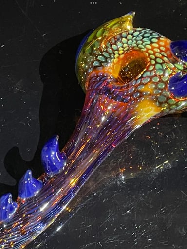 Preview pic of Firekist Snake Skin Donut Pipe!!!