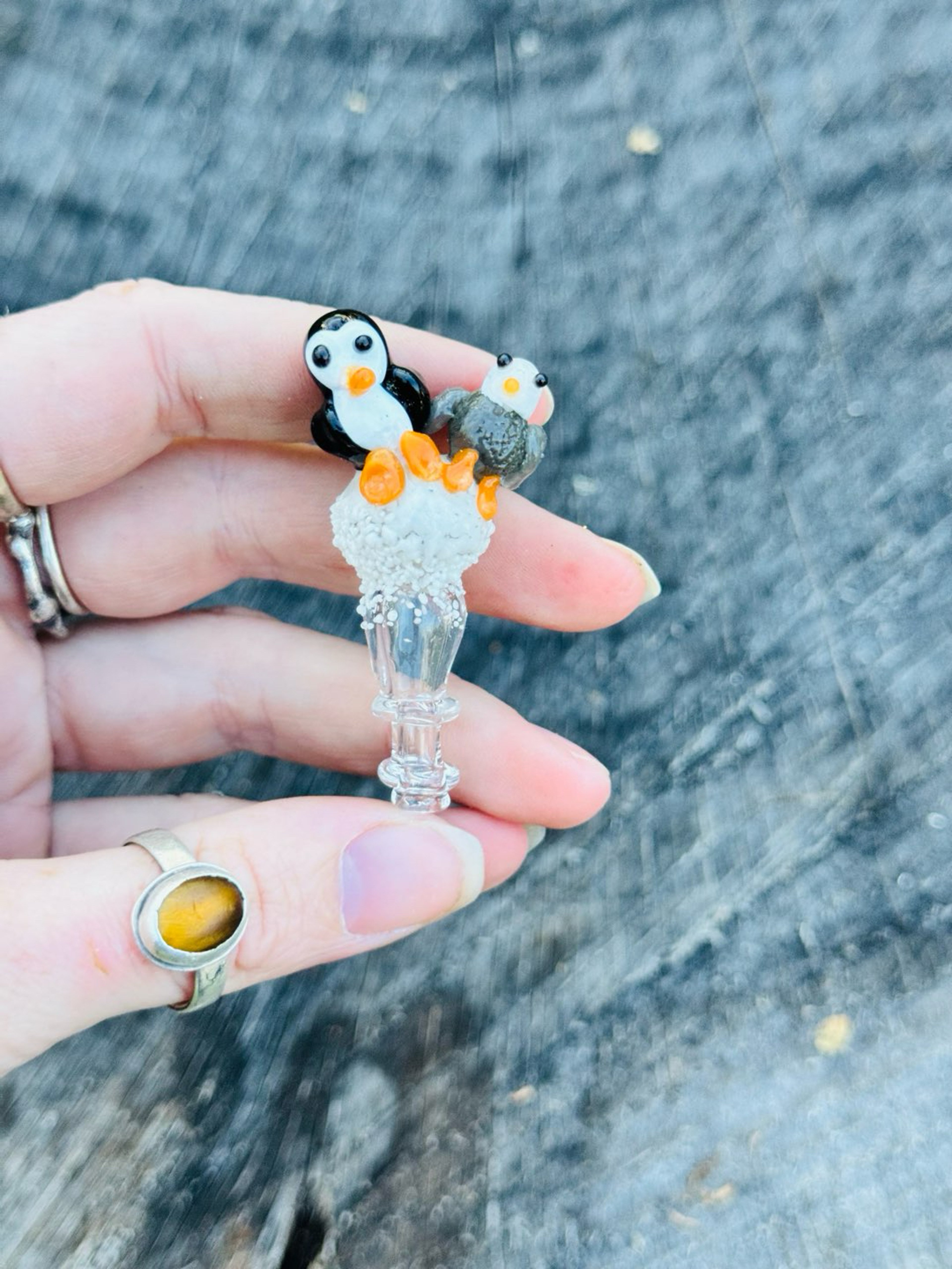 Preview pic of Penguin with baby joystick 3D
