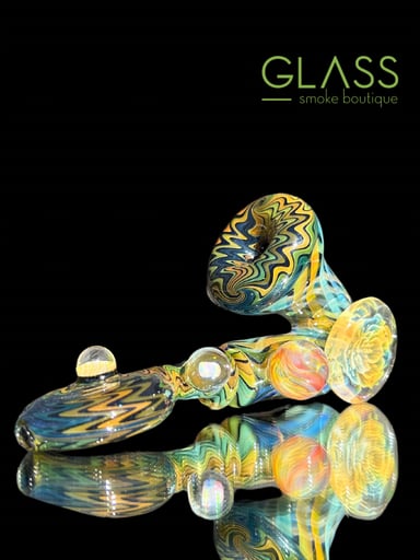 Preview pic of 3-hole Reticello Sherlock by Jakers Glass