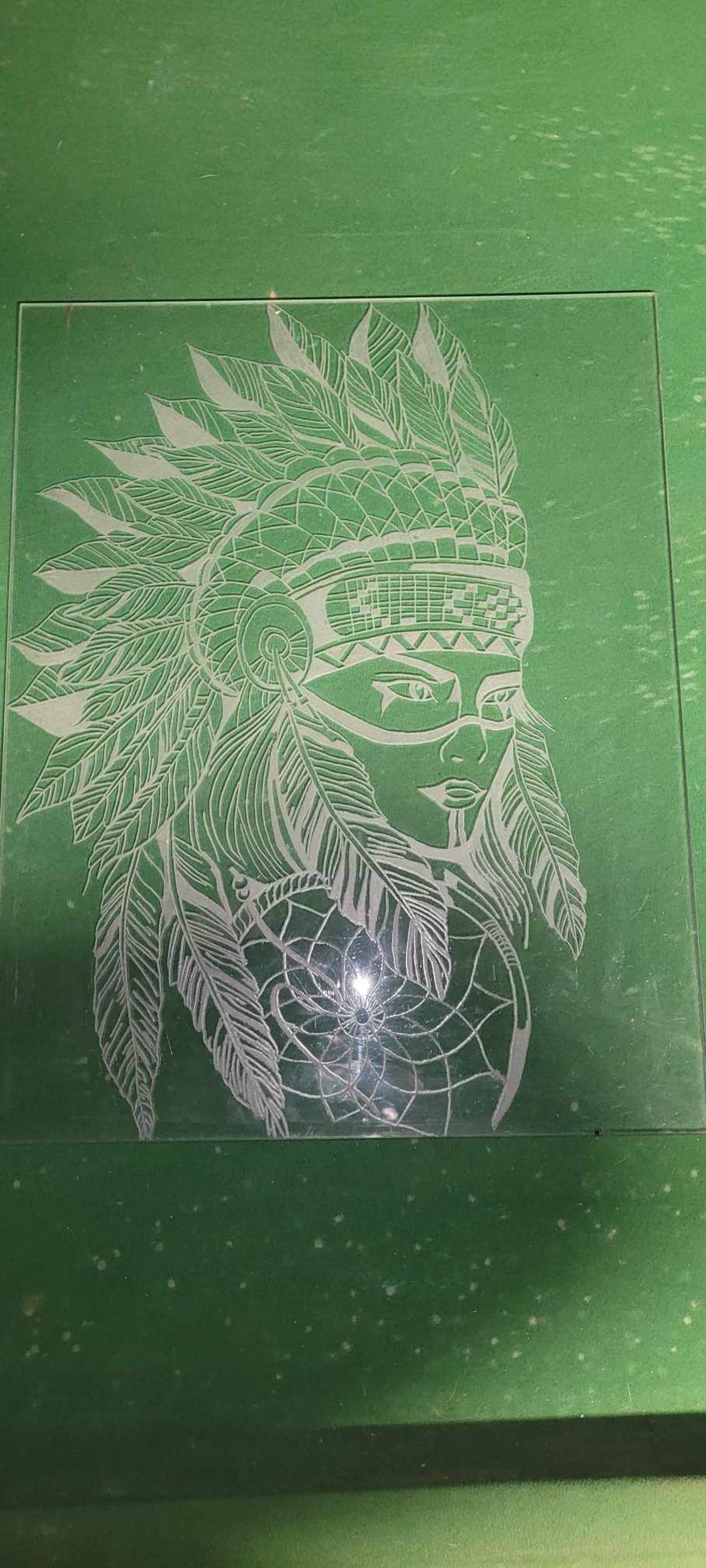 Preview pic of Hand etched
