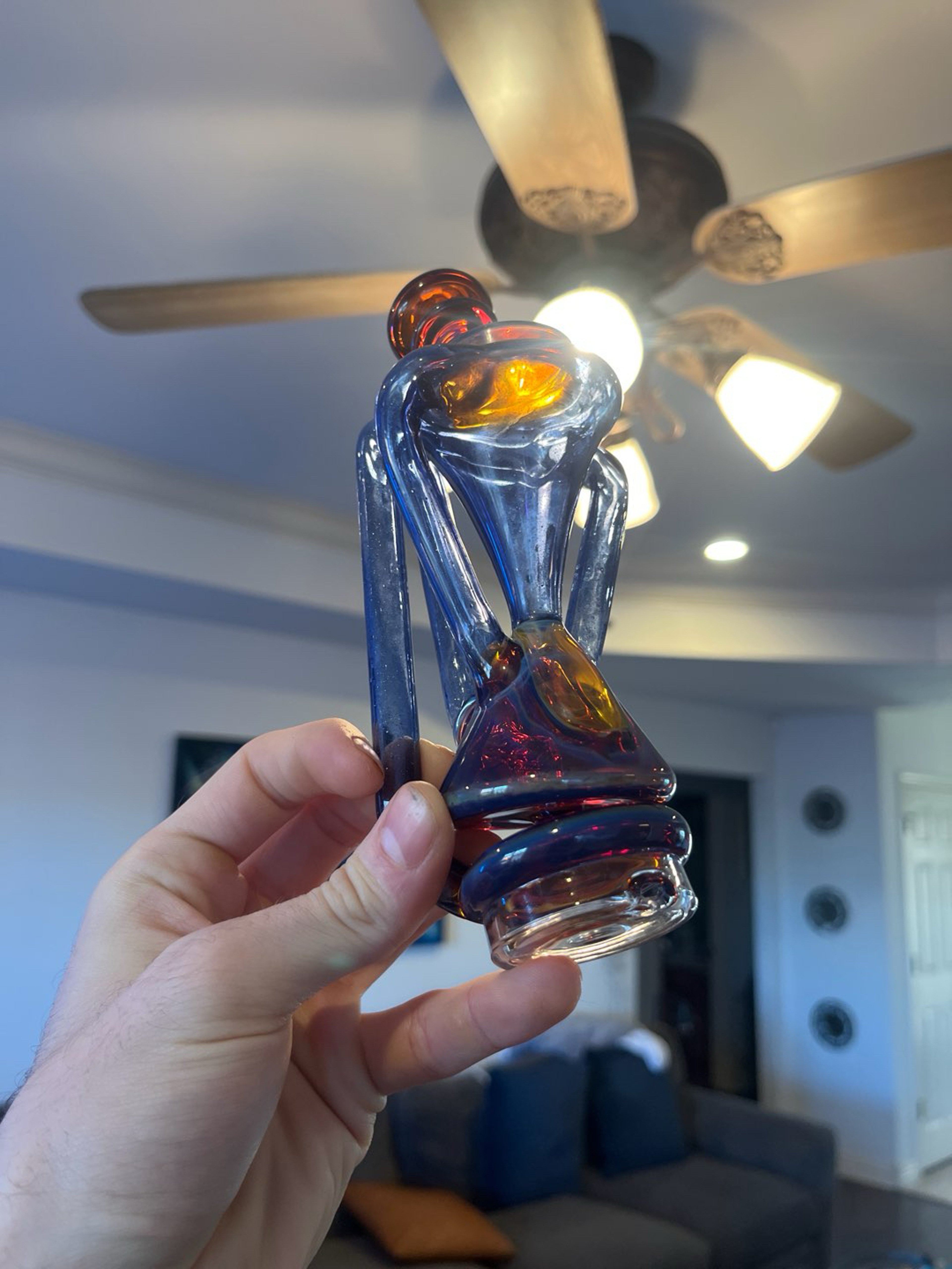 Puffco peak top: Sandalz glass image 0