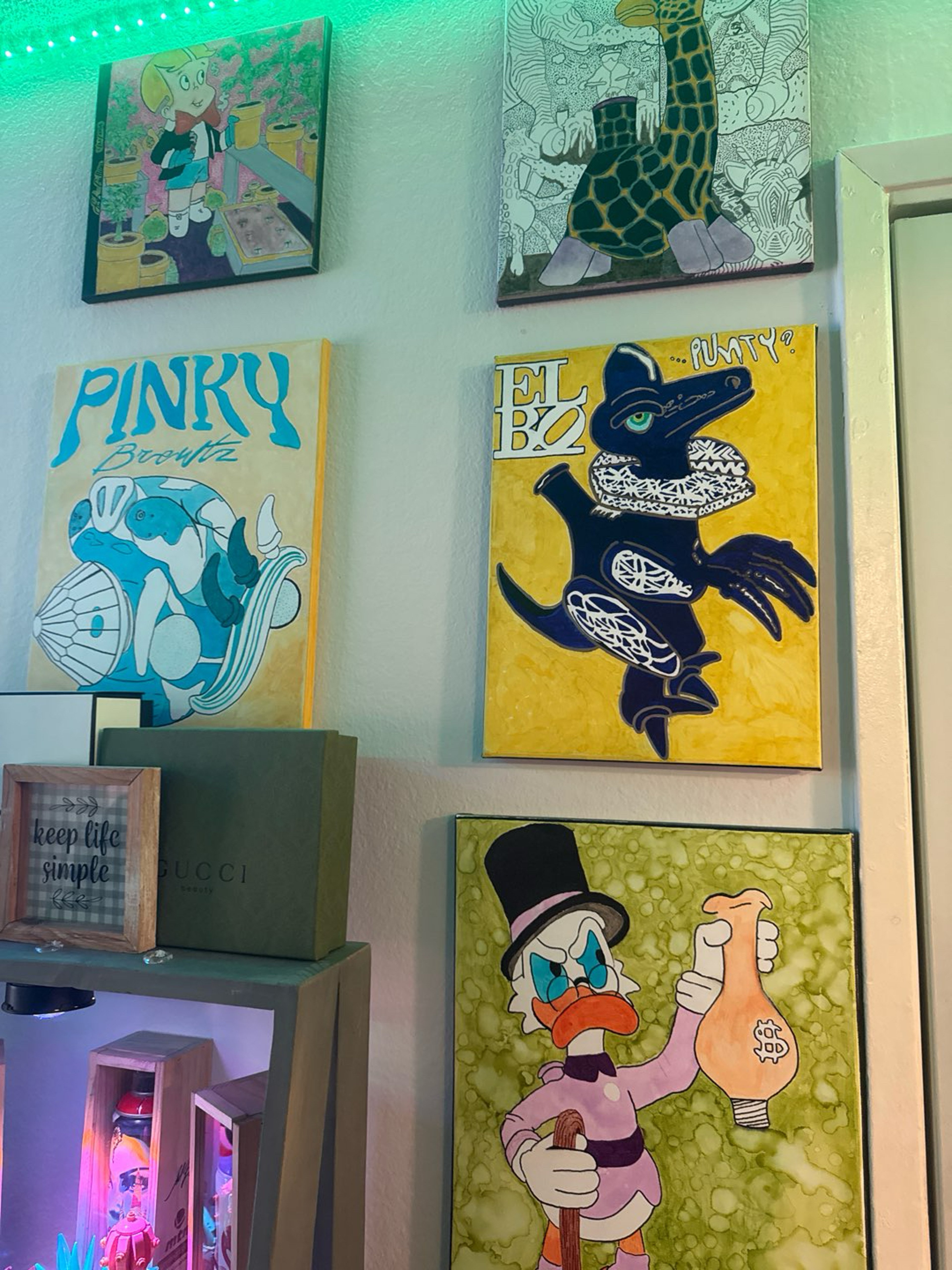 Preview pic of Buy glass & get my art