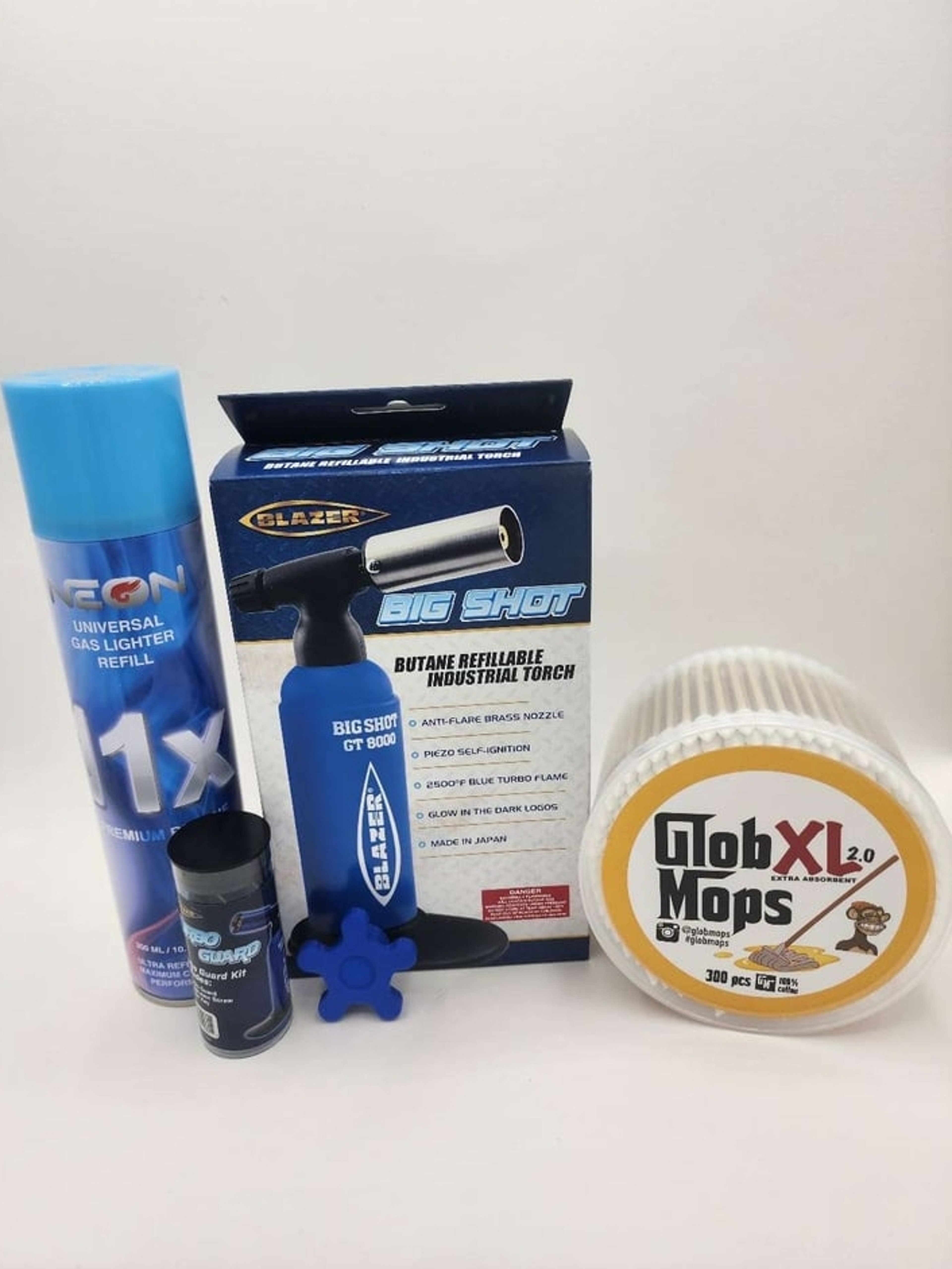 Preview pic of Blazer Big Shot GT8000 Torch Bundle - Blue/White