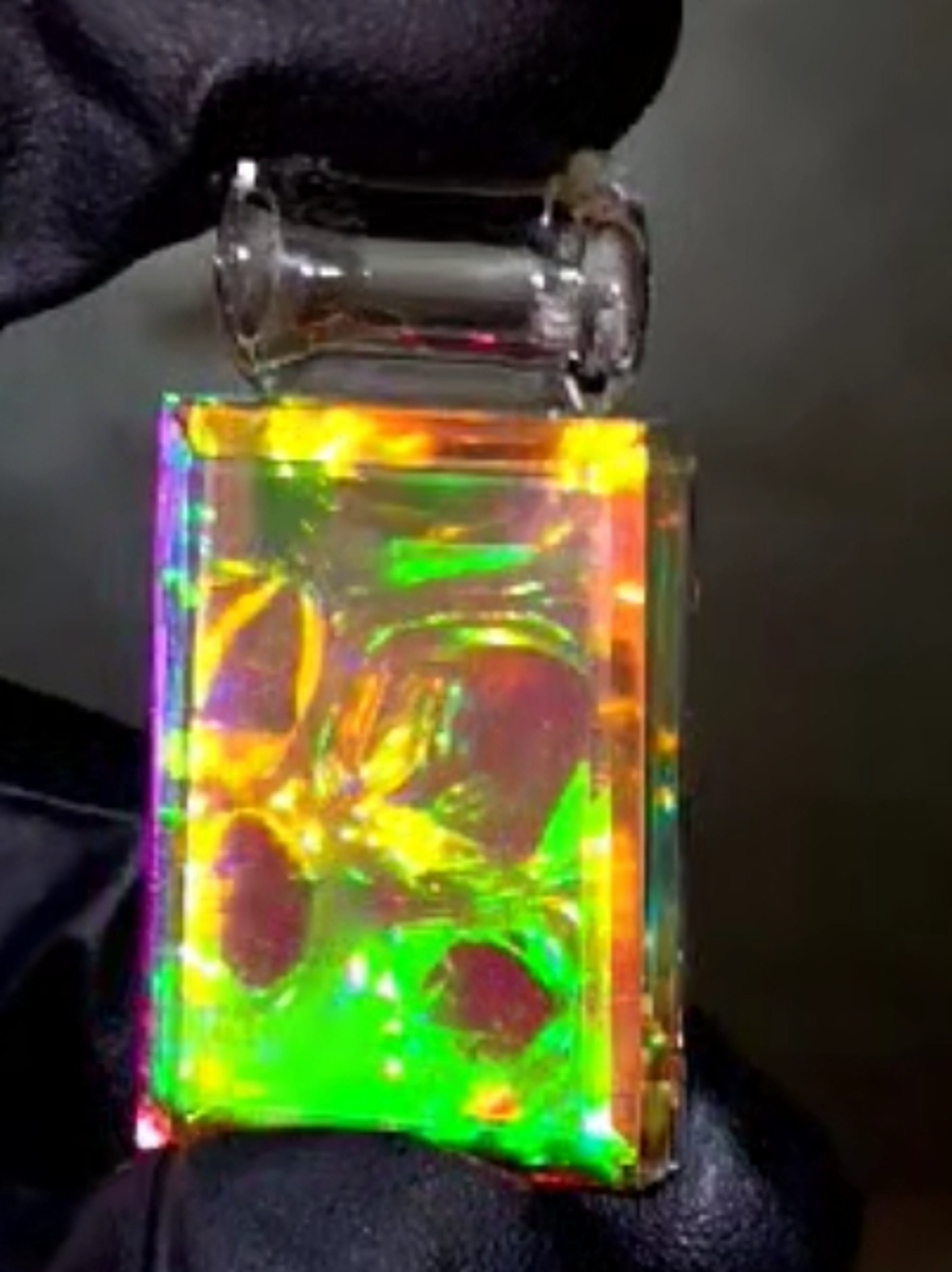 Preview pic of Casto glass dichro pendant