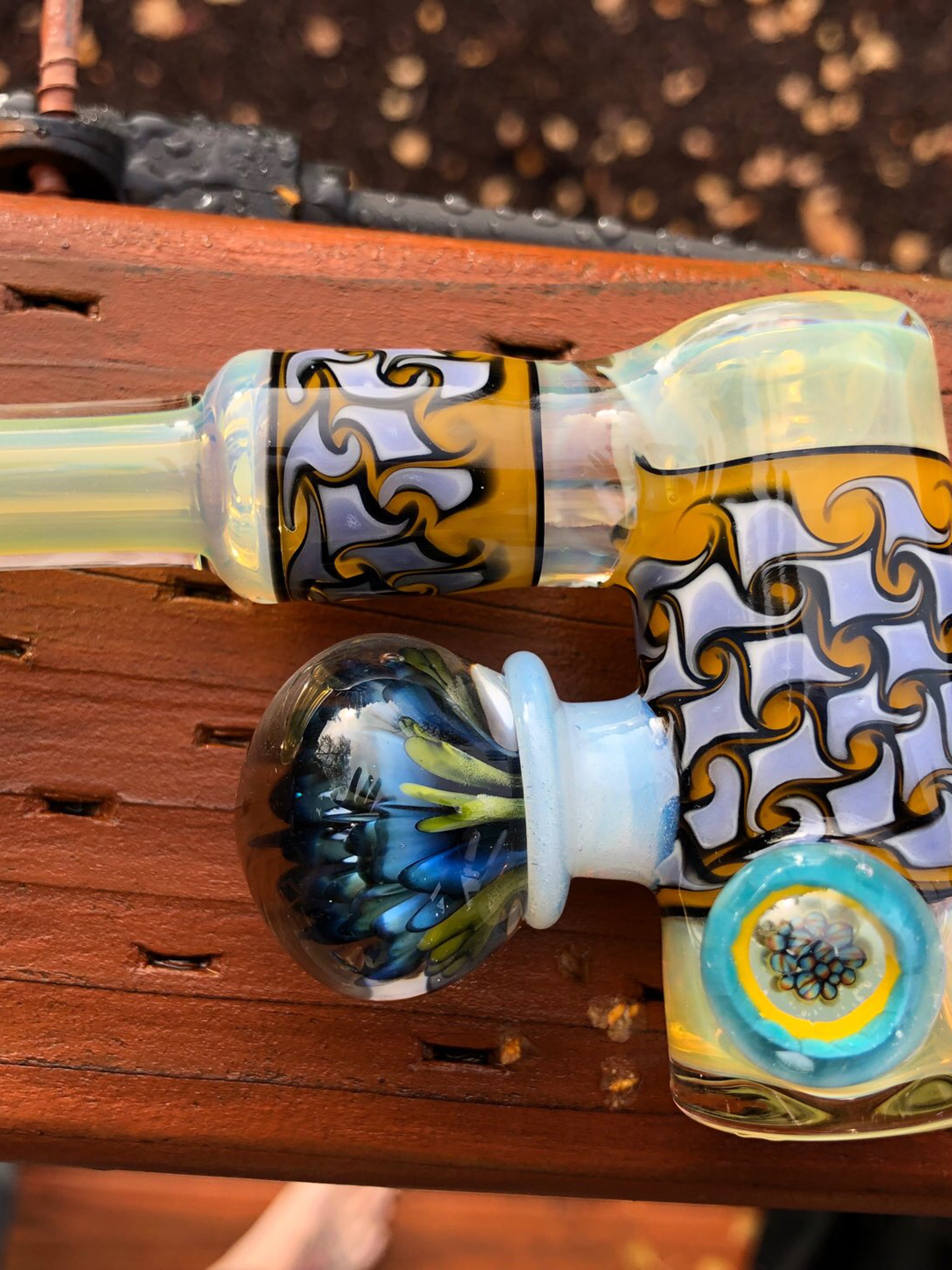 Preview pic of Yellow, blue, & fume cobb