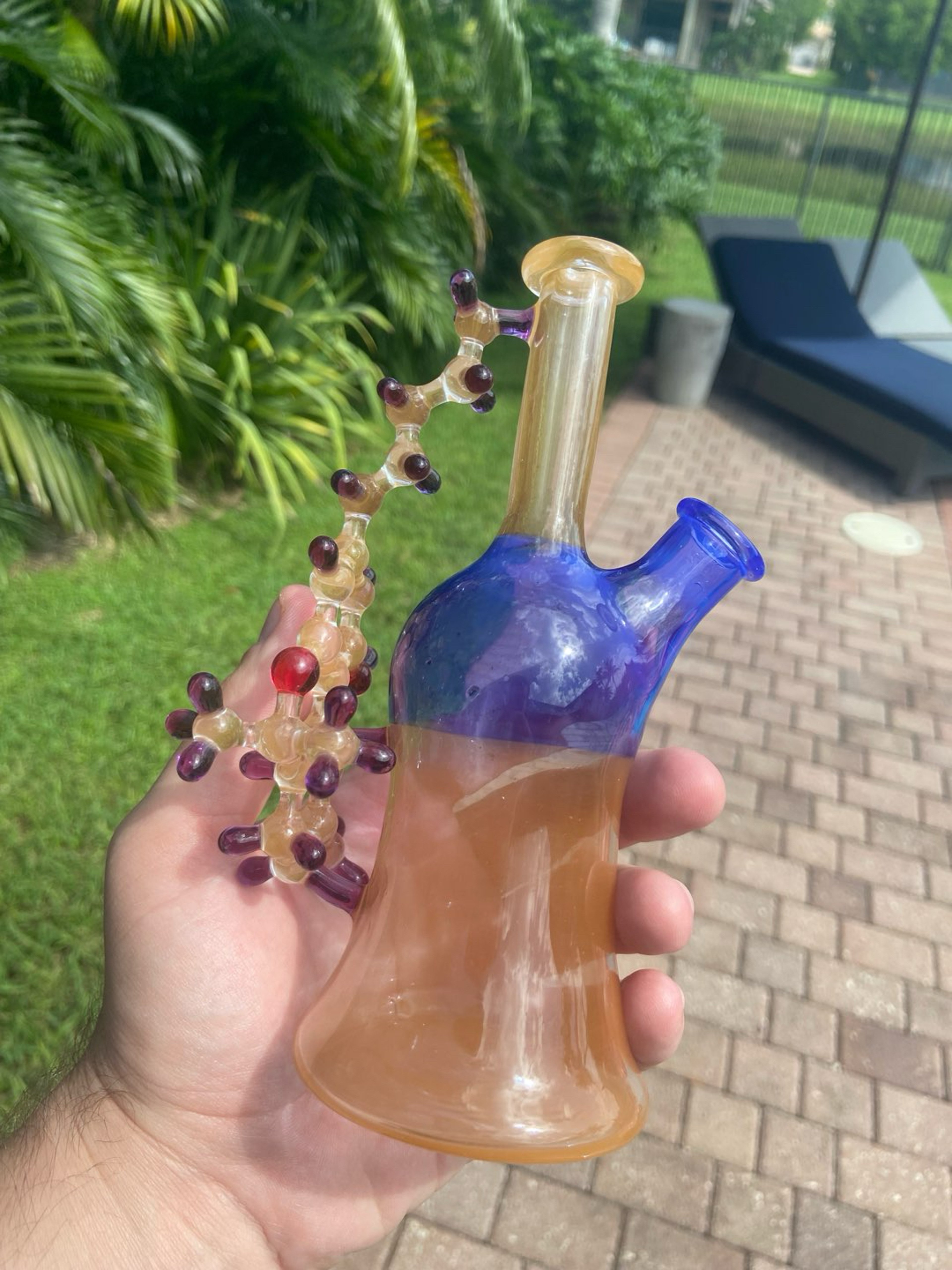 Preview pic of Thc molecule flower tube jakeoliverglass