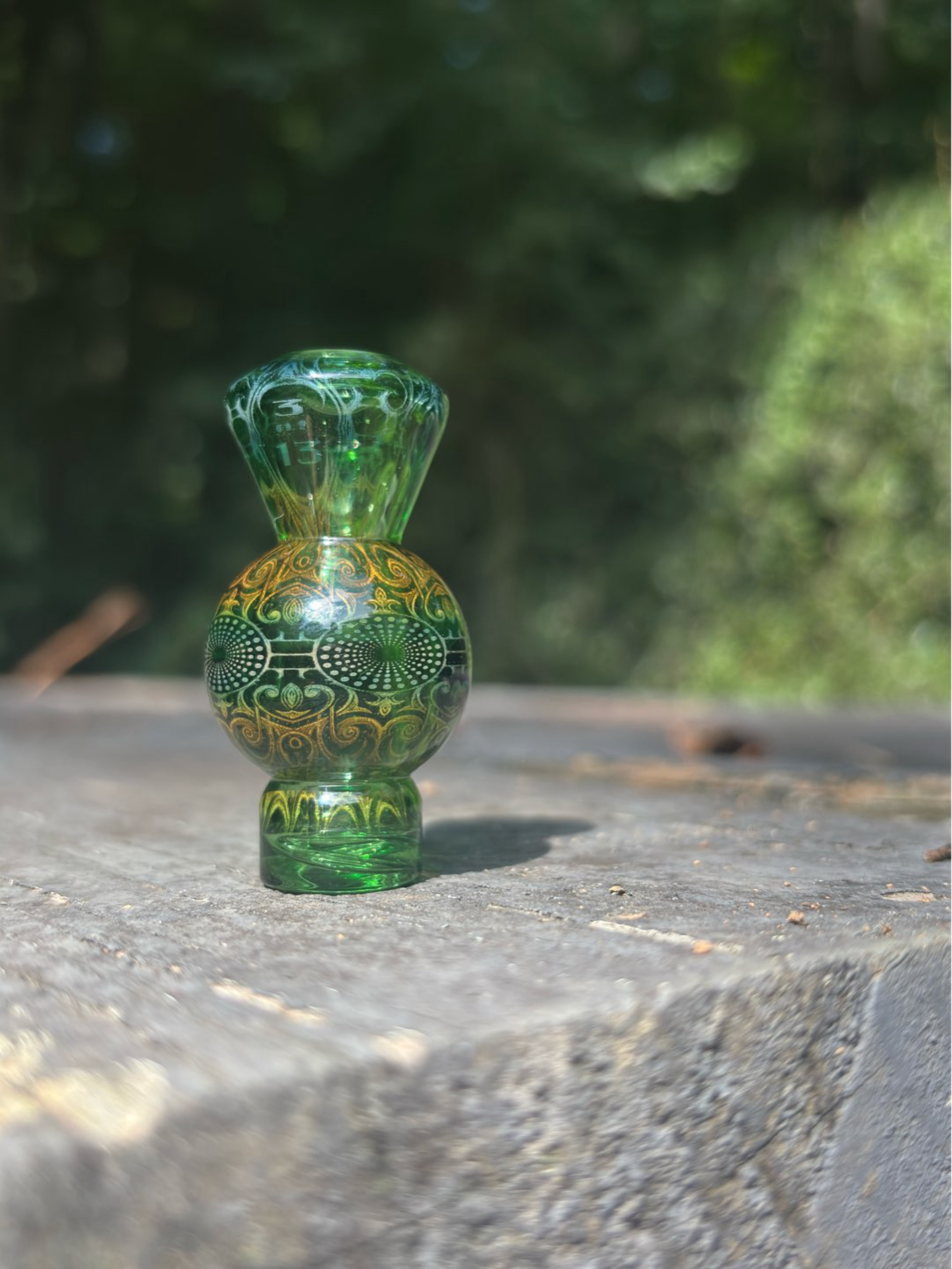 Preview pic of Mothership Spinner Cap - green hologram