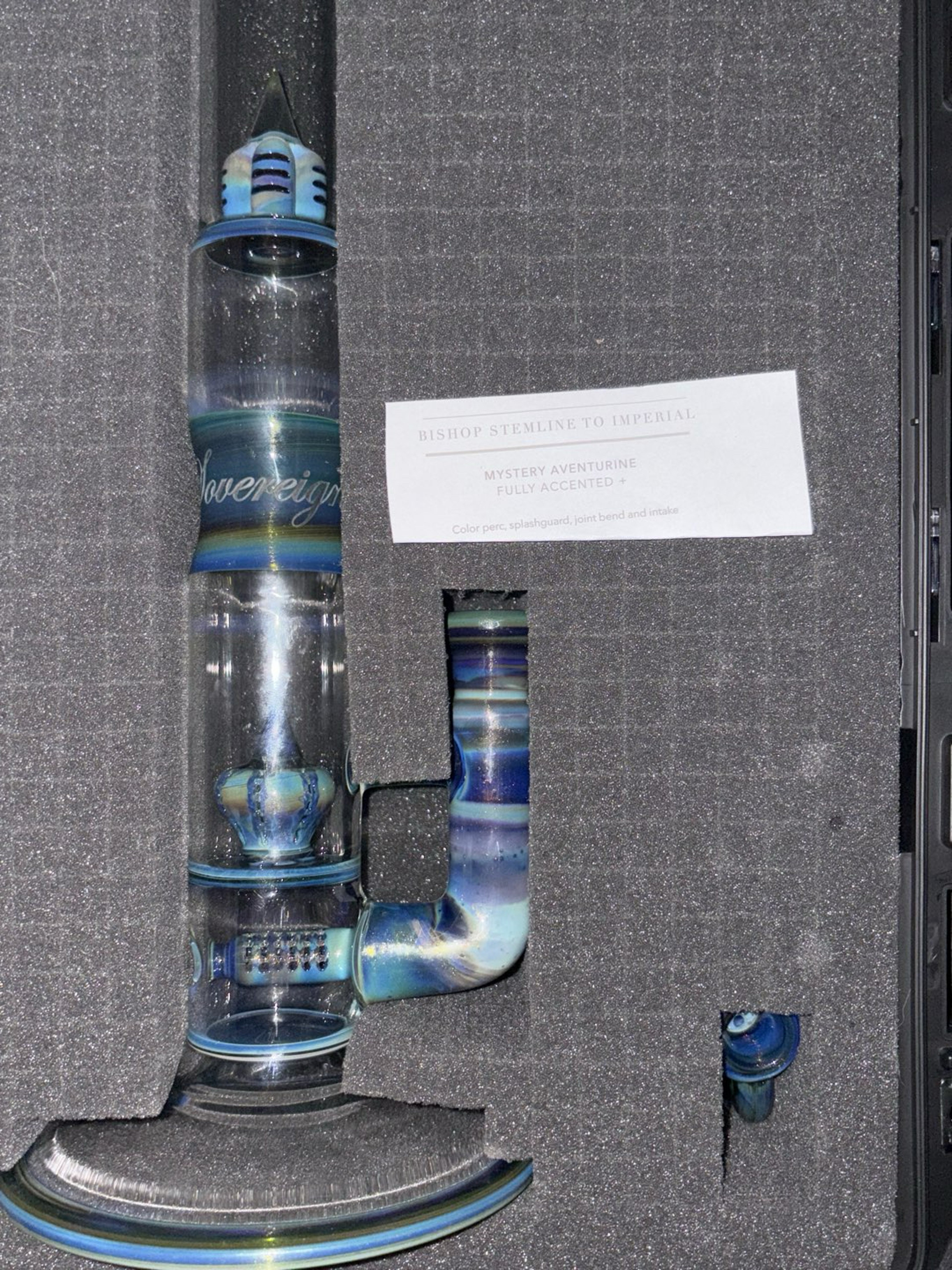 Preview pic of Mystery aventurine bishop stimp